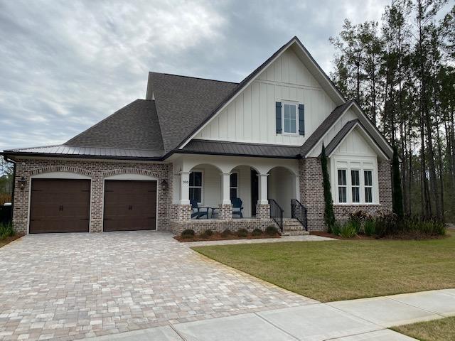 Beautiful Model Home floor plan by local award winning builder.  This home design won a blue ribbon during the last parade of homes and is a one of a kind.  Stunning views off the huge covered rear lanai, you have to see it to believe it.  The rear lanai also can feature a brick outdoor kitchen, double sided fireplace, recess can lighting and built in speakers.  Inside this gorgeous home you'll find options for ship lap walls, brick arches, a brick dining room wall.  The kitchen features options like quartz countertops, optional cabinets to the ceiling with glass doors and lighting, stainless built in appliances and an island that will easily seat 5 with a farm sink.  Engineered wood floors throughout all the living areas and master.  Its a must see for your buyers!