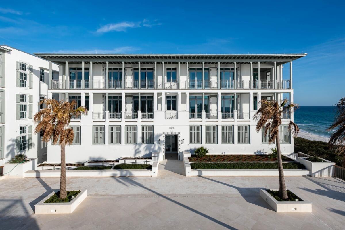 The Selene & Easterly, the newest gulf front condominium residences offered in Alys Beach. These residences deliver incredible views of Alys Beach's most enchanting assets—the pristine beach and the pure emerald waters. Both buildings are adjacent to the private owner's Beach Club and the beach plaza. The Selene & Easterly features a total of thirteen residences with spacious floor plans, large balconies, garage parking, and private storage rooms. These are rental restricted residences with no short-term rentals. Designed by Merrill, Pastor & Colgan, these are Bermudan styled residences.