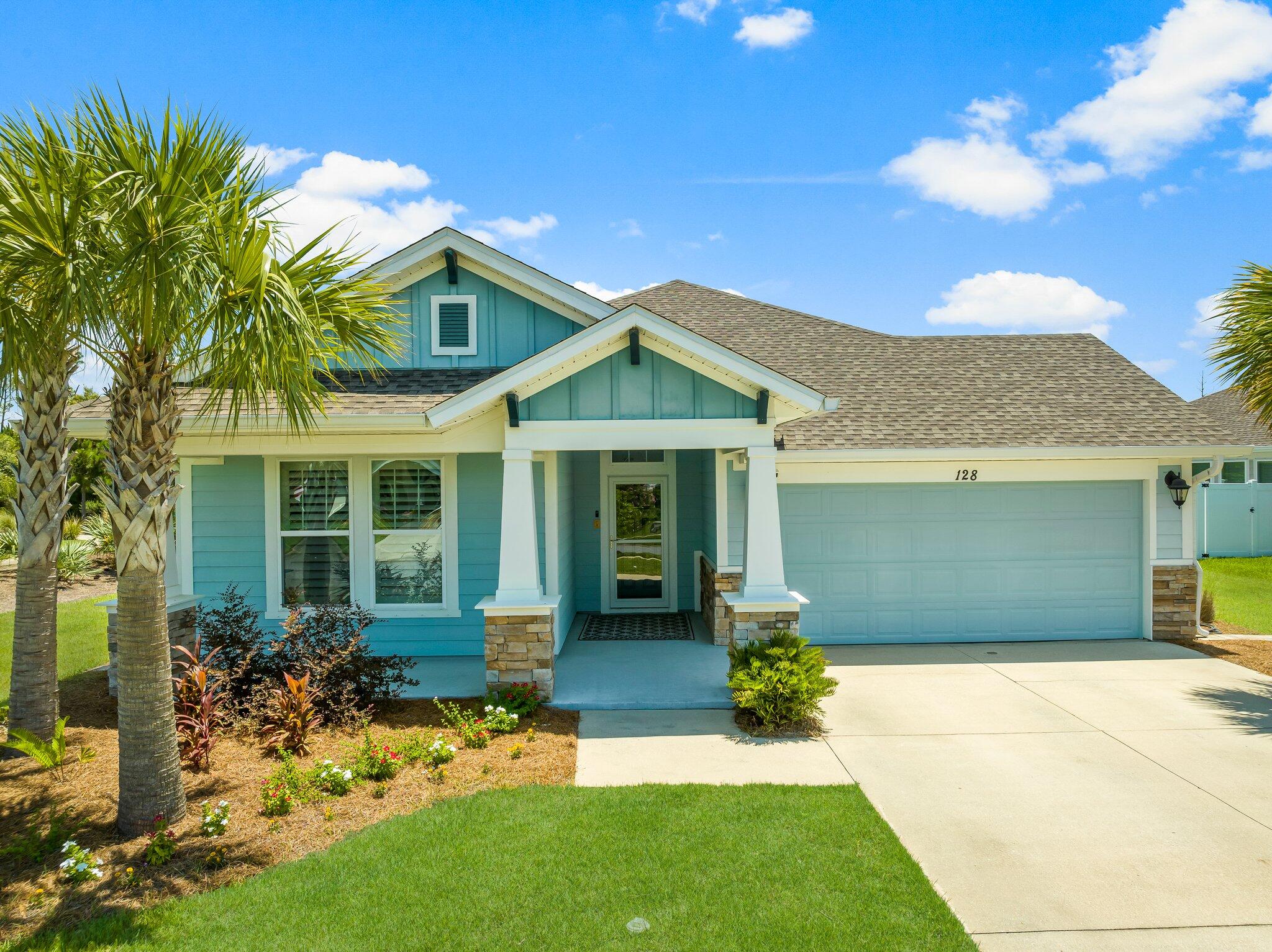 This immaculate 3-bedroom residence offers an inviting blend of comfort & convenience. As you step inside, you are greeted by a spacious & welcoming open floor plan that seamlessly integrates the living, dining, and kitchen areas, perfect for both relaxing & entertaining. The primary suite offers a private retreat with a walk-in closet & luxurious bathroom. The two additional bedrooms are generously sized, providing plenty of space for family, guests, or a home office. This property is in a prime location, situated on the edge of a serene pond & adjacent to one of the neighborhood parks.