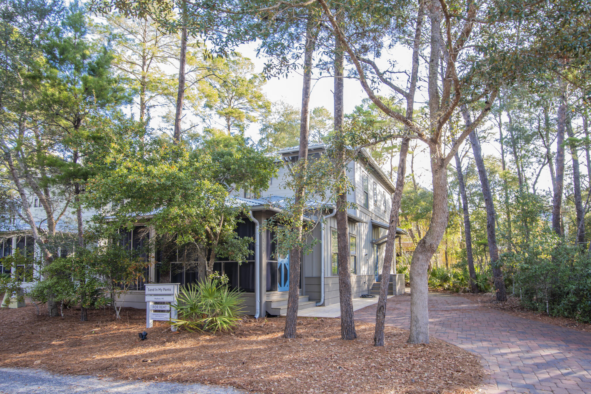 Nestled in the back of Magnolia Cottages by the Sea, 973 Patina Boulevard offers offers pure tranquility just moments from all of 30A has to offer. This three bedroom home is perfectly setup for the investor looking for a short-term rental machine, could also make a beautiful primary or secondary home. Located directly across from the community pool offers an oasis across from the front door or take a stroll down to the deeded beach access to enjoy the turquoise water and sugar white sand that the Emerald Coast has to offer. Upon entering the home you are welcomed by an oversized screened porch, perfect for morning coffee, afternoon drinks or a dinner while enjoying the gulf breeze. Off the kitchen you find a large living space that backs up to the oversized dining area. To complete the first floor a spacious master is located at the rear of the house. When reaching the second floor landing you will find two guest suites both with en-suites connected, one is currently being used as a large bunk room. Come feel the chic costal vibe this cottage has to offer.