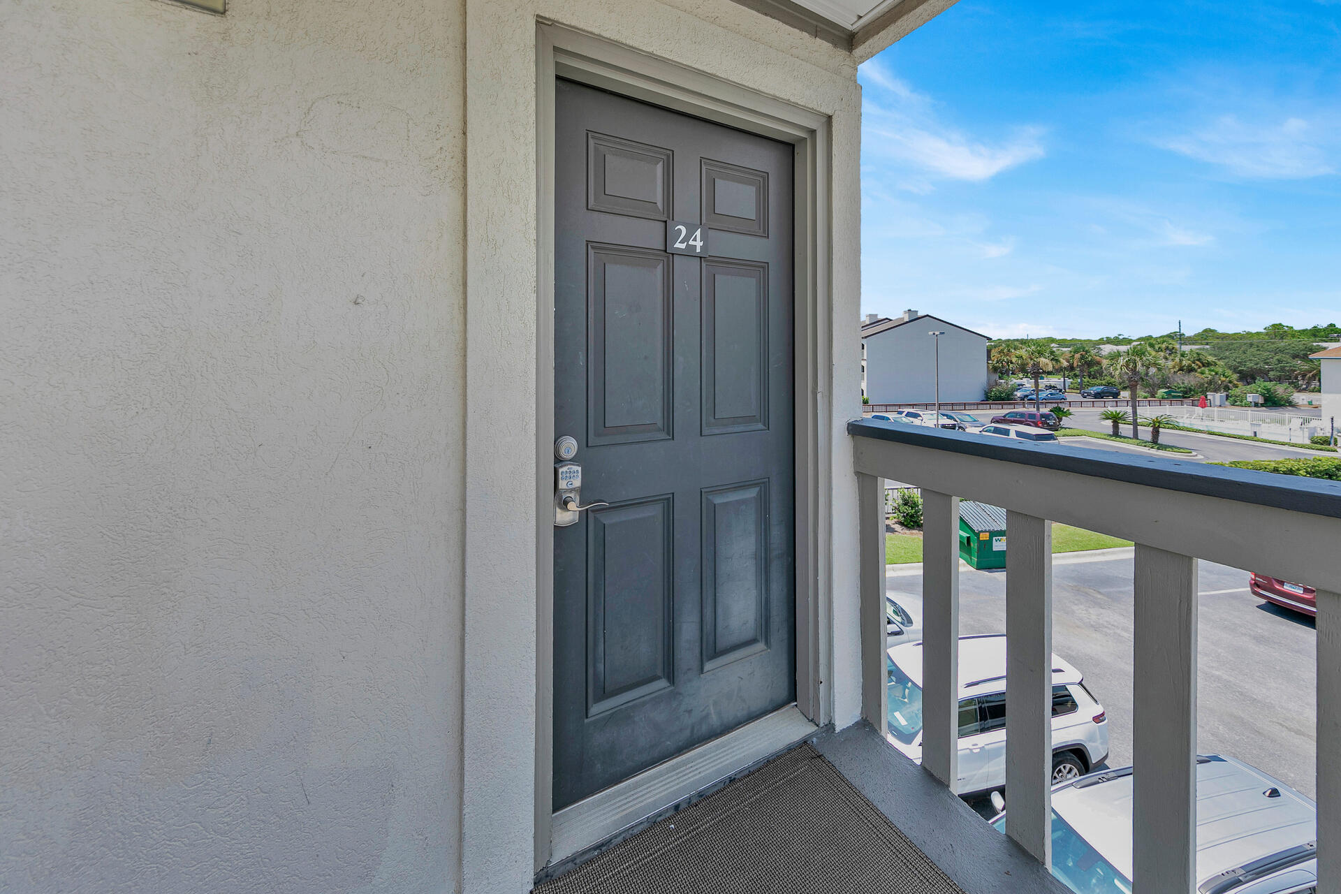 A jewel in sought-after Beachside Condo at Seagrove on Highway 30-A! Quaint 1 bedroom with bunks that affords 6 people to sleep is the perfect beach getaway. This charming condo has been beautifully maintained and updated with a decorating scheme that has fun at the beach in mind. Sit back on your balcony and soak in the sun and enjoy the Gulf breezes and view of the Gulf of Mexico just steps from your front door. Enjoy the many amenities including: a swimming pool, deeded beach access, outdoor showers, and more. Walk to shopping and dining from your condo or jump on your bike and enjoy the 30A bike path and everything the area has to offer. Grab your slice of paradise today!