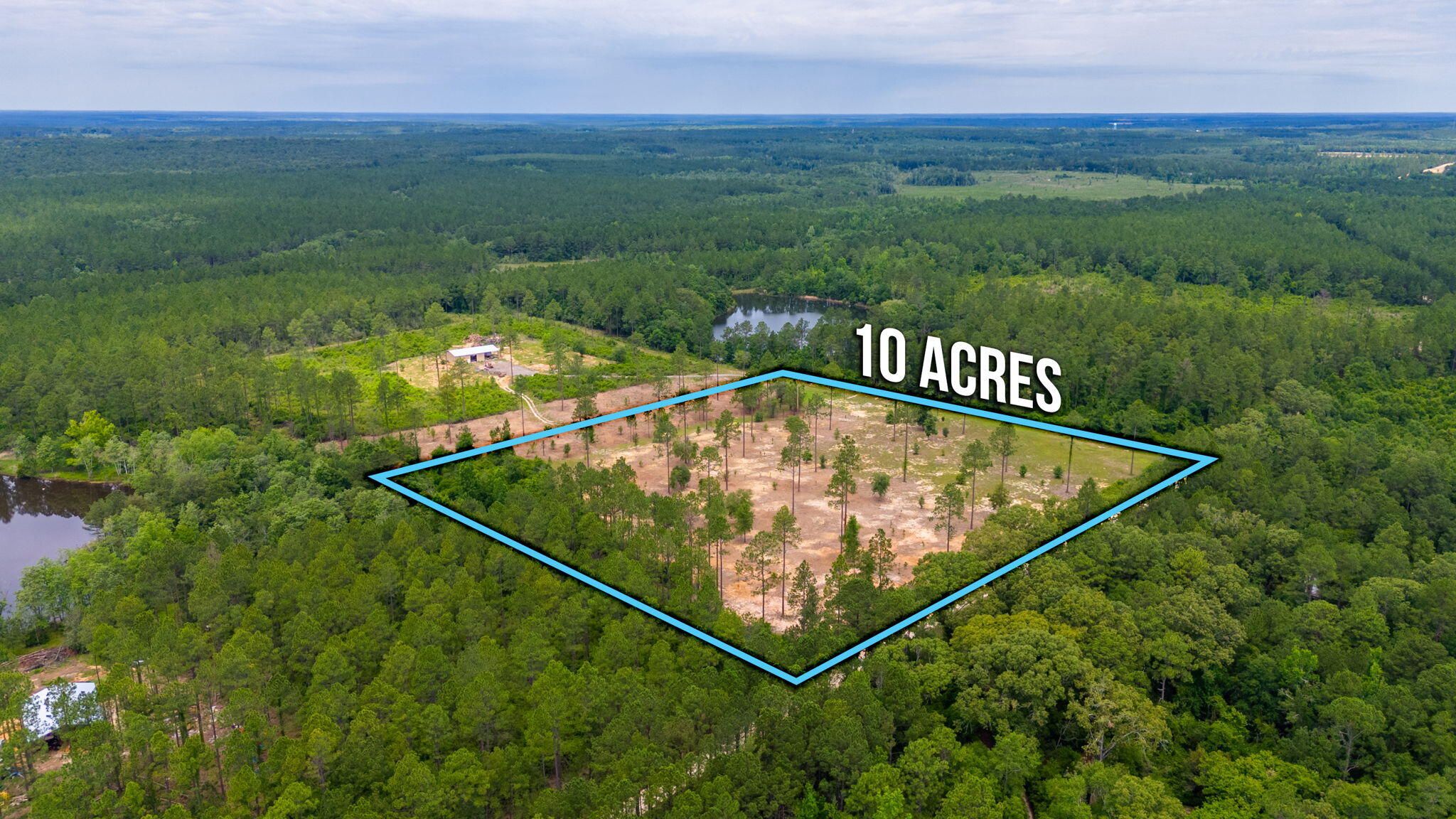 LOOKING FOR A GREAT PIECE OF PROPERTY NORTH OF CRESTVIEW TO BUILD YOUR DREAM HOME? THIS 10 ACRE PARCEL IS A GREAT PARCEL! PROPERTY IS ZONED FOR HORSES AND COWS. TONS OF ROOM FOR A GARDEN AS WELL. PROPERTY HAS BEEN CLEARED, STUMPS REMOVED, AS WELL AS SOME TREES LEFT - ALL THE WORK HAS BEEN DONE! TONS OF WILDLIFE ABOUND - PERFECT PLACE TO FIND THE RELAXING HOMESITE YOU HAVE BEEN DREAMING OF! EASY START TO YOUR NEW HOME! PROPERTY IS RESTRICTED TO NO MOBILE OR MANUFACTORED HOME.

**** This property cannot be split into 2 five-acre tracts!!!!