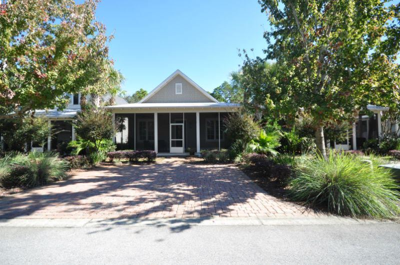 This adorable, single story Bungalos cottage in Sandestin has one of the best front porches around. The screened porch welcomes you across the full front of the home, with plenty of room to dine, entertain or enjoy a lazy afternoon. The living, dining and kitchen are an open floor plan, with 10-foot ceilings. The kitchen will warm any chef's heart with GE appliances and granite countertops, with a full-size laundry room adjacent. The master bedroom is en suite, a wonderful retreat. The two additional bedrooms are roomy, with large closets.
Come see what all a Resort Community has to offer. Amenities included with the lease of this home are daily kayak, bike and boogie board rentals. Daily tennis court time, fitness club access (with spa and steam rooms), access to the resorts four pools A one-time $100 Administrative Amenity applies.