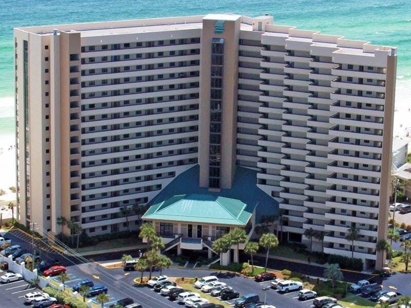 Look no more! This 2-bedroom, 2-bath west end corner unit in Sundestin provides spectacular views from wrap around floor to ceiling windows. The condo is in excellent condition with tiles floors throughout and granite countertops in the kitchen. The master bedroom with terrace access and great views is spacious with an en suite bath. The second bedroom has a full and a twin bed as well as an en suite bath. With the sofa bed in the living room, this condo easily sleeps 7. Condo fees are very reasonable and include all amenities and all utilities, even electricity.  In addition to the white sugar sand beach and emerald green waters of the Gulf of Mexico, onsite amenities include a large gulf front pool, an indoor heated pool, hot tub, restaurant, onsite massage therapy, 24-hour front desk, beautiful lobby, exercise room, grills, gift shop and more!  Sundestin is located in the heart of Destin only a stone's throw from the best restaurants, shopping and activities! Call for more details and to set up a private showing!