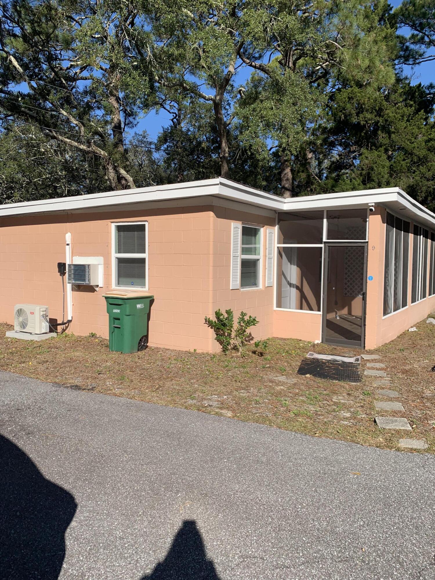 COZY COTTAGE LOCATED 2 BLOCKS EAST OF MARY ESTHER BLVD. CONVENIENT TO EVERYTHING. RENT INCLUDES WATER, SEWER AND TRASH A $40 VALUE. SCREENED PORCH. SORRY - NO PETS ALLOWED! NO WATER ACCESS!!! ONLY ROOM FOR ONE VEHICLE. OWNER IS LICENSED REAL ESTATE BROKER. SECURITY DEPOSIT INCLUDES NON REFUNDABLE FLOOR CLEANING FEE. CREDIT CHECK FEE IS $50 PER PERSON
