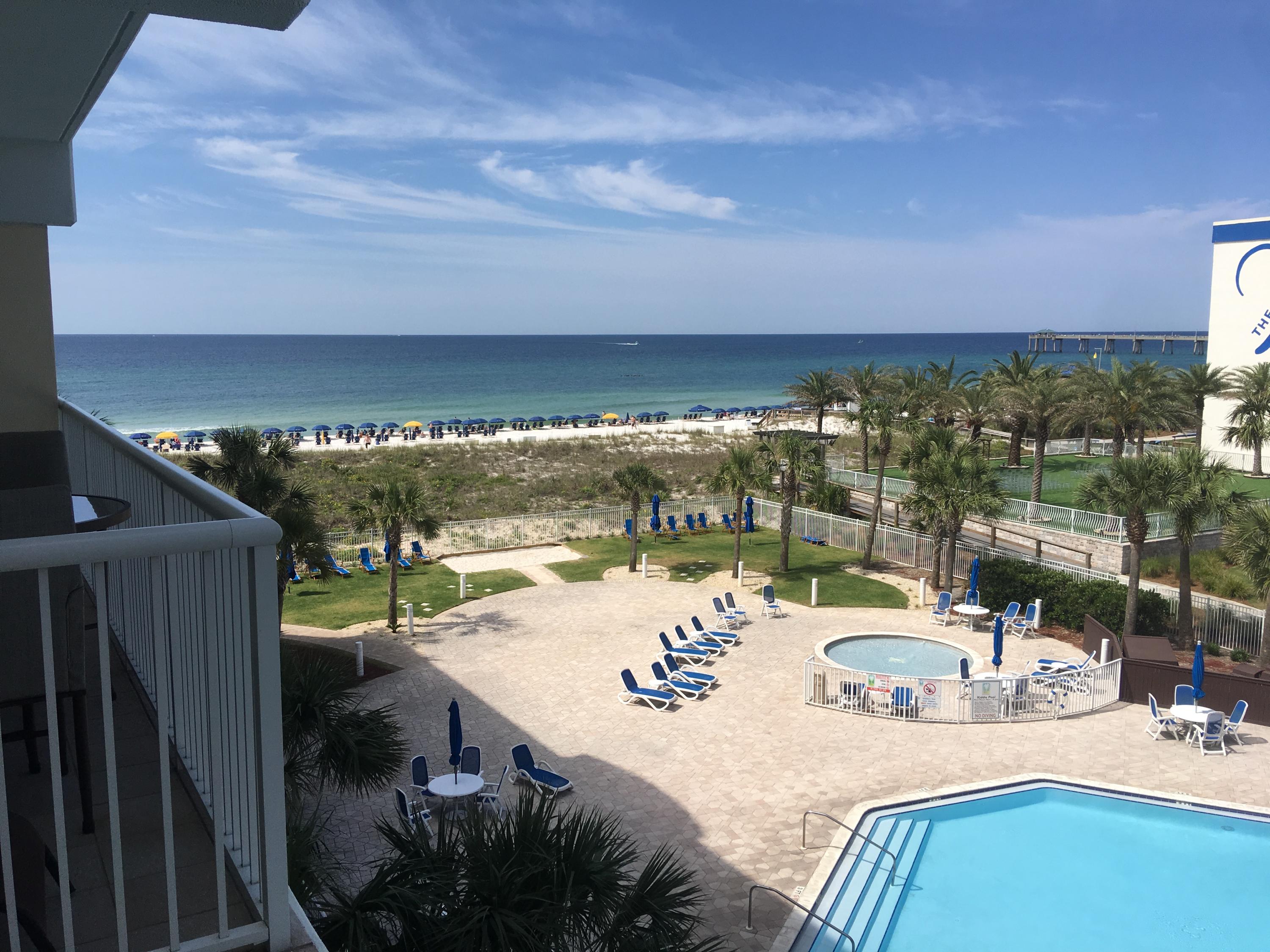 This lovely Gulf front condo is your ticket to the fabulous beach lifestyle. Take in the view of the beautiful emerald waters and white sand from your
private balcony. Access to amenities on both the Gulfside and Bayside of the resort including the lazy river pool. Fully furnished and ready for you to make
vacation memories and you can also cash in $$$$ on rentals. Bunk room. Buyer will need to honor rentals on the books post closing , kaba lock and linens belong
to rental company. Buyer to verify all information.