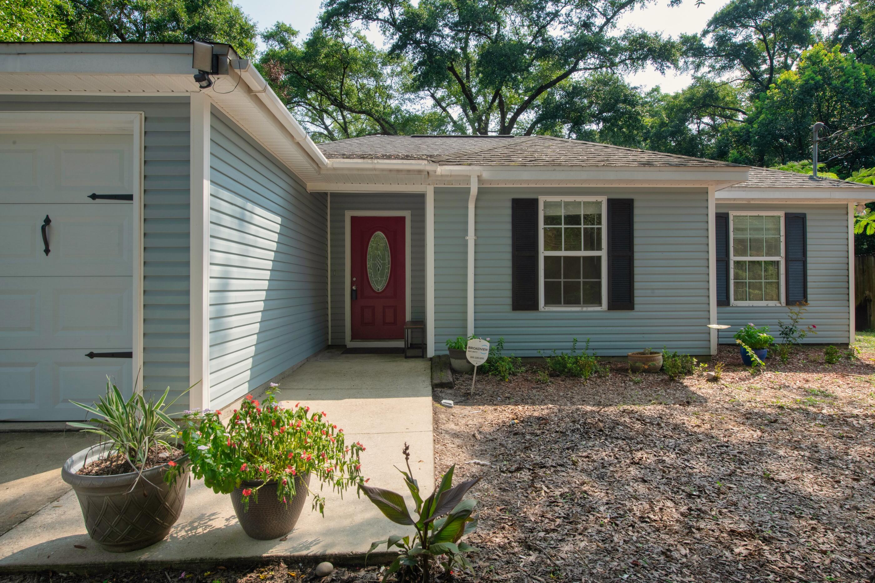 MULTIPLE OFFERS HIGHEST AND BEST DUE 7/31/2021 BY NOON.  Great starter home or investment property in the heart of Crestview.  Large corner lot with fenced in back yard. As you enter the front door you are welcomed by the spacious living room which flows into the dining room and kitchen.  The kitchen has lots of natural light and recently installed vinyl plank flooring.    The washer and dryer convey with the home in as is condition.  The master bedroom has plenty of room for all your furniture and the master bathroom has a handicapped accessible tiled shower.  The spacious back yard is fenced in and has an open patio and is perfect for pets or entertaining.