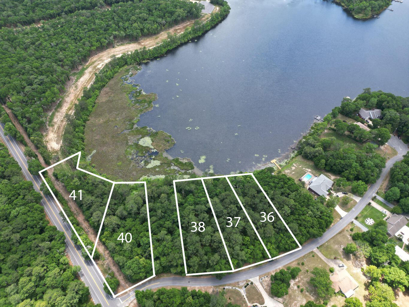 LOT 36, 37, & 38 LAKE HOLLEY S/D PB 7-35 - Land