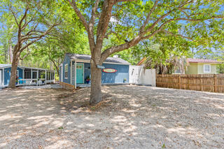 Discover this charming beach cottage studio nestled under the beautiful oaks in the heart of Santa Rosa Beach. This inviting property features a cozy living space that opens to a private outdoor retreat with a screened patio and fenced yard. The studio is offered either furnished or unfurnished and comes complete with a washer and dryer. Utilities—including water, sewer, electricity, and landscaping—are included in the rental rate, meaning fewer bills to manage each month. With no HOA restrictions, there is plenty of room to park a boat, trailer, or RV,
 Families will appreciate the highly rated school zoning, including Butler Elementary, Emerald Coast Middle School, and South Walton High School. Ideally located just minutes from 30A, residents will enjoy convenient access to multiple public beach entry points as well as the scenic beauty of Topsail Hill Preserve State Park.

A Rental Application Fee of $70 for each applicant will be collected to initiate a credit screening and criminal background check as part of the application evaluation process. Beach Sunsets Inc charges a Tenant fee of $25 per month payable with rent. Renter's Insurance is required; Option available for $11.95 per month. Pet Security Deposits are $500 PER PET and refundable if there is no damage at lease end. Pet Rent is $25 PER PET per month. At lease execution, security deposit(s), pet security deposit(s), and any lease required prepaid rent are due and payable. Your first rent payment is made the day you move in and due the 1st to 5th of each month thereafter.