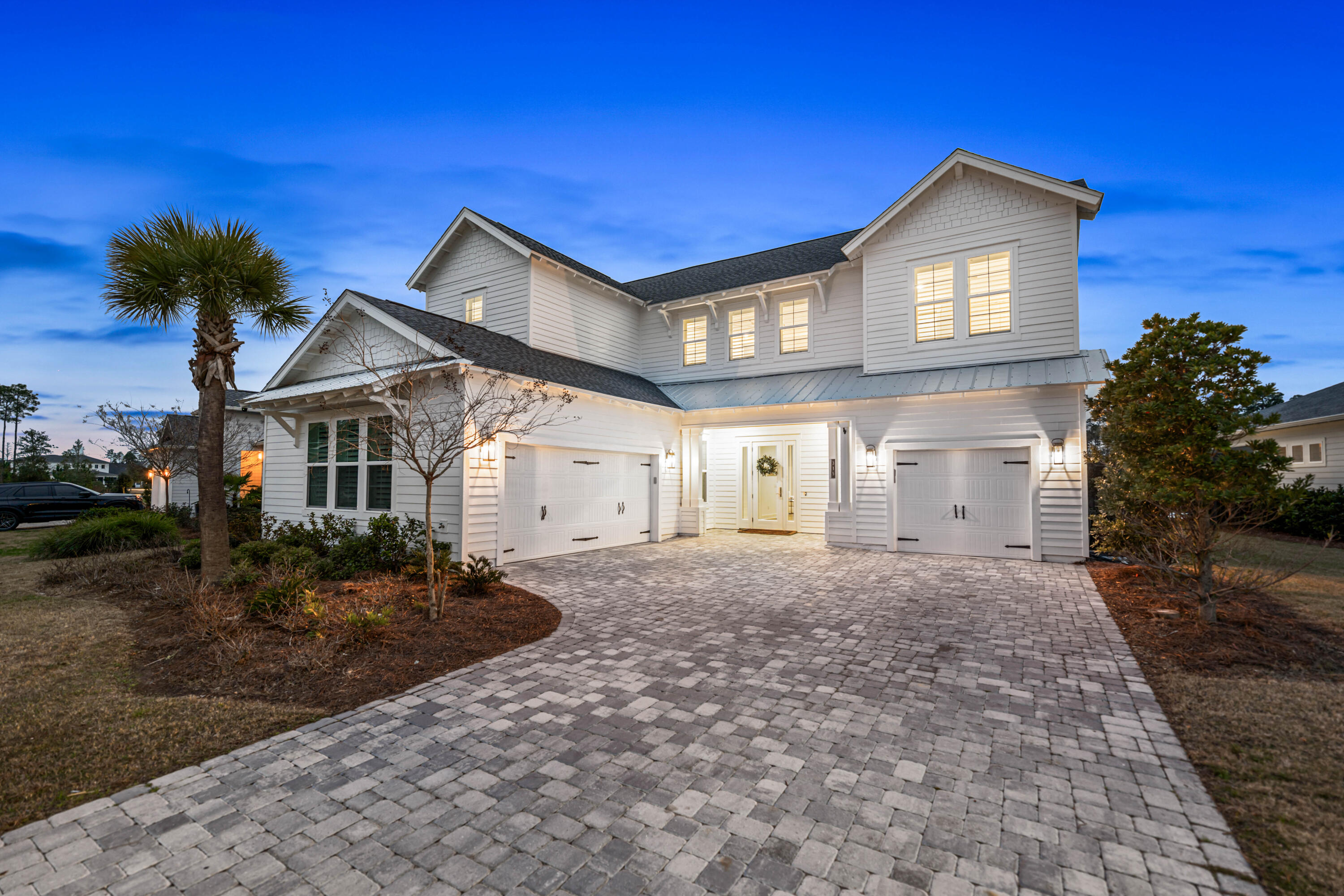 MOTIVATED SELLER! ACCEPTABLE OFFERS WELCOMED! Experience the pinnacle of coastal luxury in this pristine 2023-built Venice Grand estate, perfectly positioned within the prestigious enclave of NatureWalk Origins. This 4-bedroom, 3.5-bath residence is a masterclass in scale and sophistication, offering the rare advantage of a modern build that is fully upgraded and ready for immediate move-in. Set on a premium lot, the home features a large backyard that is ready-made for a private pool, providing a blank canvas to create your own personal oasis overlooking stunning sunset lake views. The outdoor living experience is further enhanced by a built-in summer kitchen, ideal for entertaining against the backdrop of the Florida sky. Inside, the home is meticulously crafted for both high-level productivity and relaxation. A custom executive office offers a quiet retreat for the modern professional, while the main-level primary suite serves as a spa-inspired sanctuary featuring an oversized multi-head shower and a bespoke walk-in closet. Beyond its aesthetic appeal, the property is engineered for ultimate comfort and health, equipped with two high-capacity dehumidifiers and a whole-home water purification system. The rare 3-car garage provides ample space for vehicles and the golf carts that are a staple of the NatureWalk lifestyle.

Living in NatureWalk Origins means more than just owning a beautiful home; it is an invitation to a world-class resort lifestyle with quick and easy access to the pristine white sand beaches of the Emerald Coast. Residents enjoy exclusive access to two stunning pools, a state-of-the-art fitness center, and a variety of recreational options including tennis, pickleball, golf, and soccer golf. This property represents a unique opportunity to skip the construction timeline and step directly into a 2023 masterpiece that combines executive functionality with the potential for your dream backyard retreat.