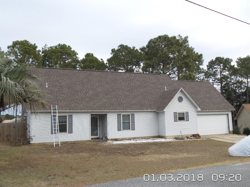Available 03/01/2018....Fantastic home features open concept floor plan. 4/2 home in South Crestview with easy commute to bases and beaches. Vinyl wood flooring throughout home, newer paint, renovated kitchen, split floor plan features 3 bedrooms and 2 baths downstairs with a 4th bedroom and office space upstairs. HUGE lot with privacy fenced back yard. Screened back porch, 2 car garage and much more. This is a must see. No inside smoking. Pets allowed with a $400 non-refundable pet fee and owner approval.