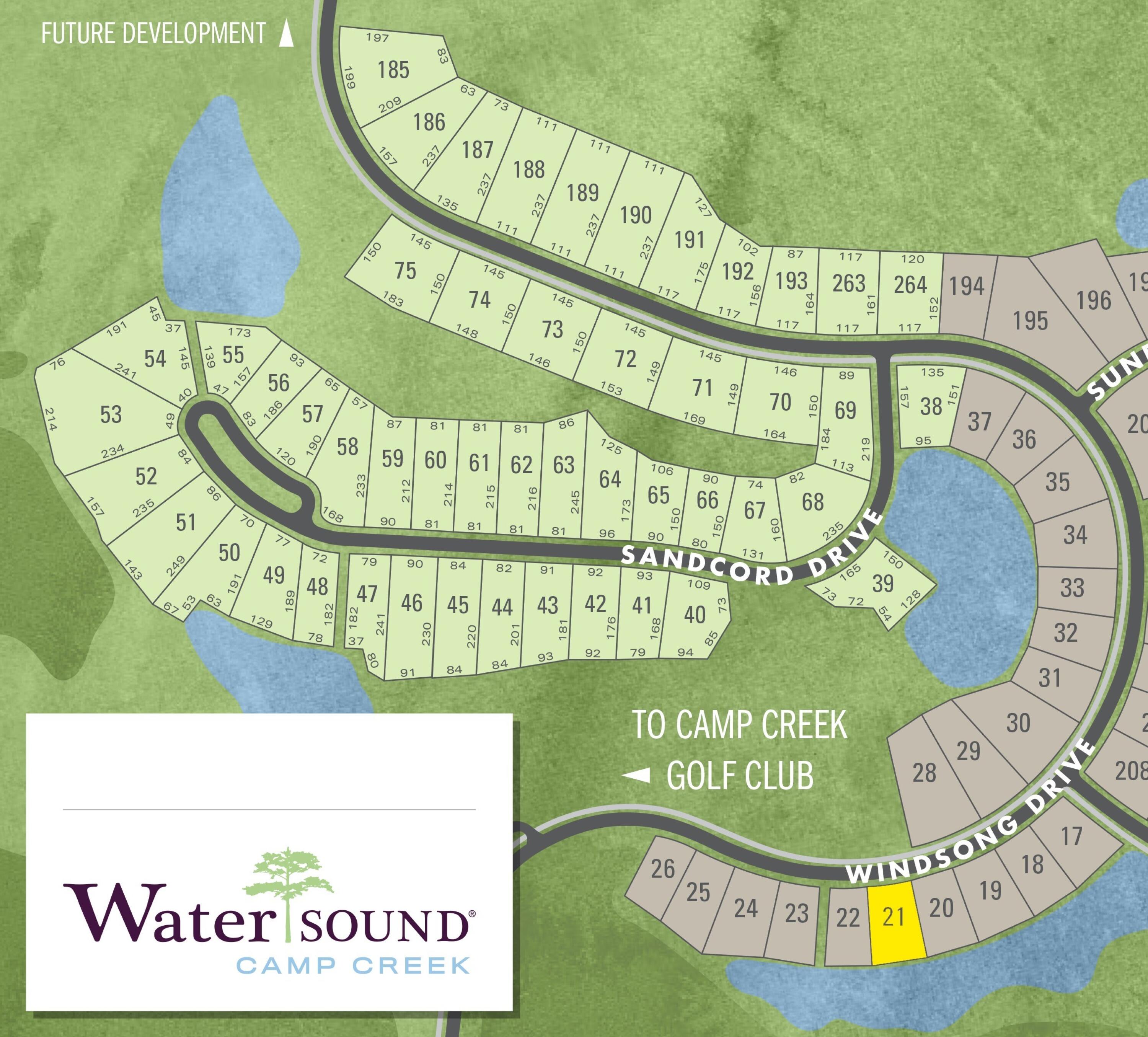 Watersound Camp Creek - Land