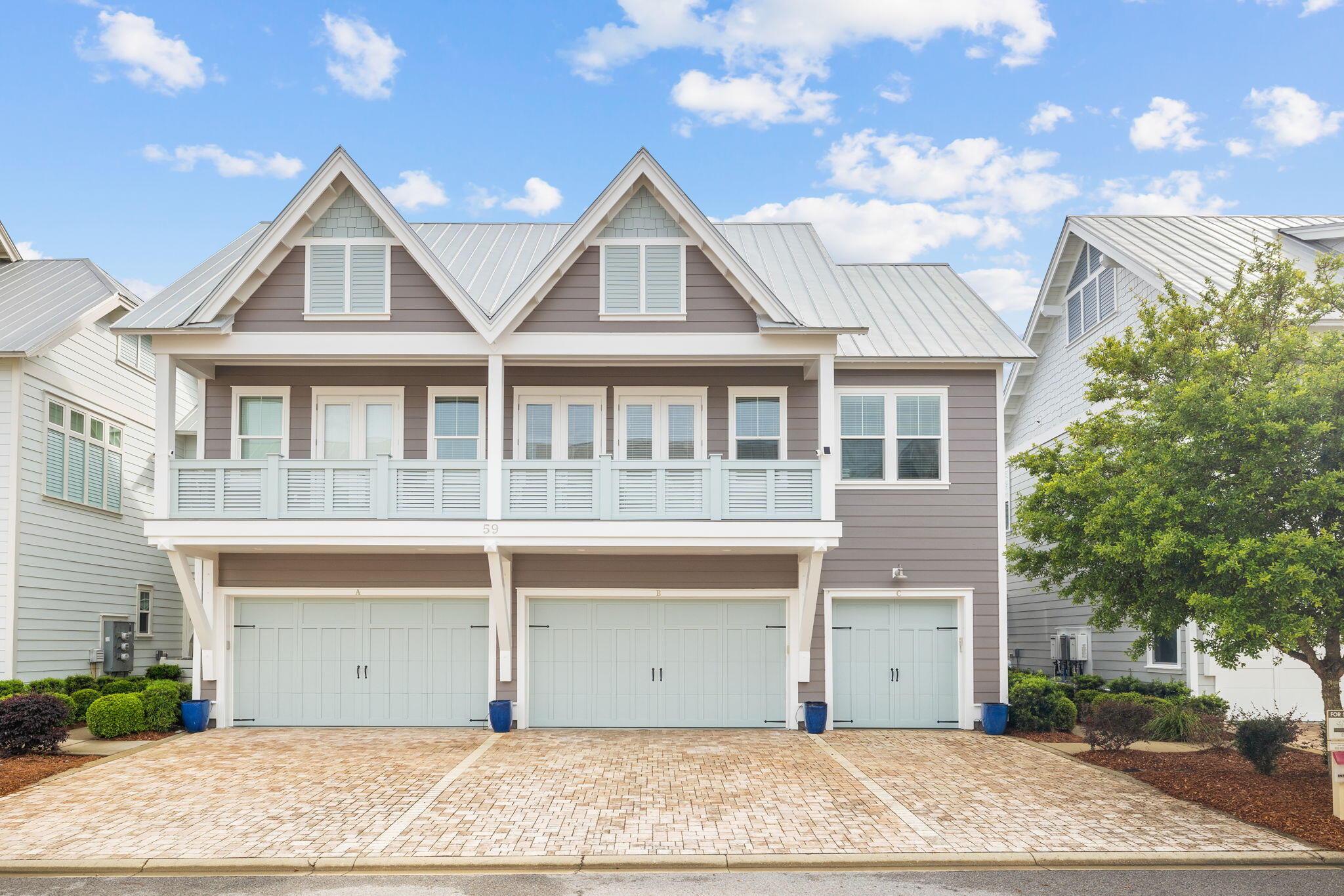 This iconic Prominence townhome is being offered for sale by the original owner fully furnished and turn-key. Dubbed ''Happy Hour'', this unit is outfitted to perform as a top rental income earner and has an established history. Located in the front phase of the community, the 3 bedroom 2 ½ bathroom townhome is just a stones throw away from the zero entry, seasonally heated community pool, complete with cabanas, gym & grilling area. Not only is the community across from The Big Chill (formerly known as The HUB), which offers shopping, dining and an event amphitheater - Prominence is located just minutes away from Rosemary Beach, Alys Beach & Seaside.