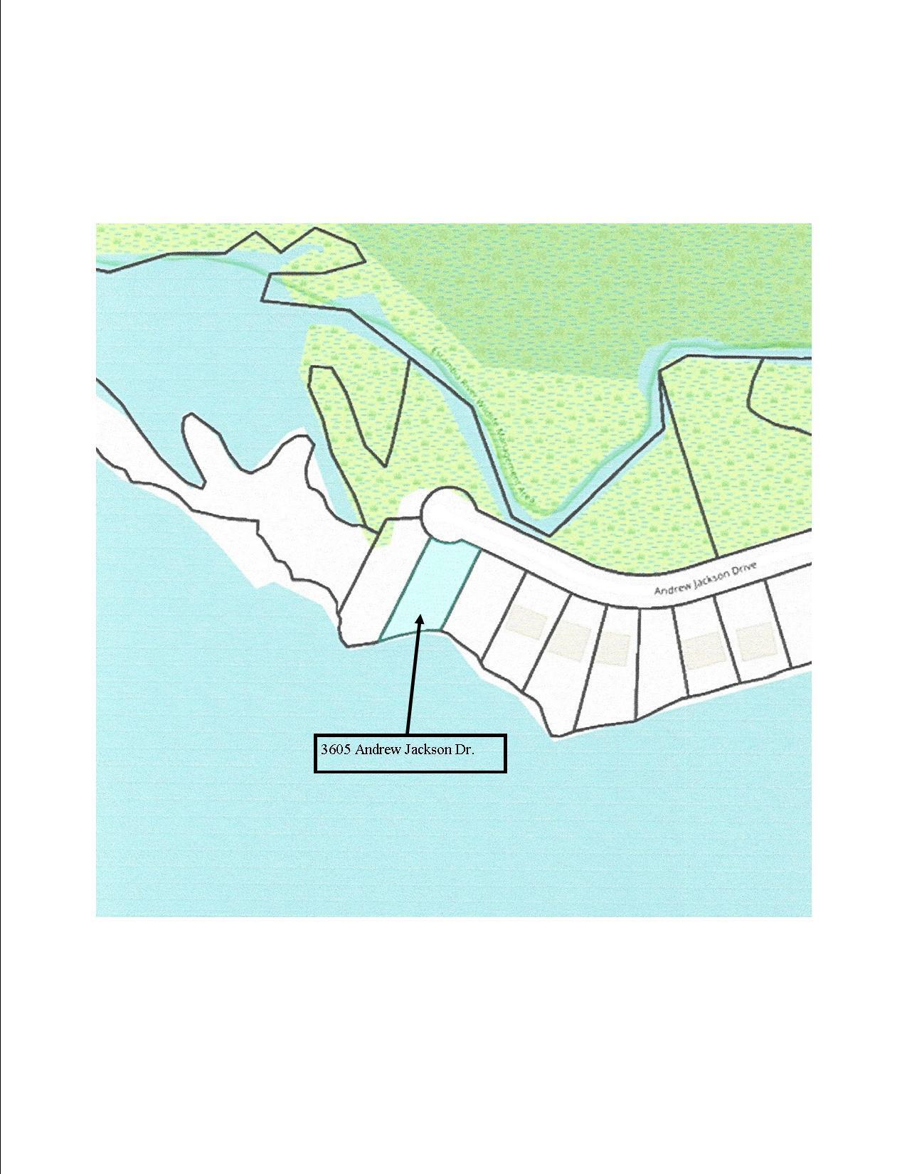 Every evening beautiful sunsets are a guarantee from the back yard of this Bay front lot with 114 feet on the water.  Location also gives privacy being in the cul-de-sac.  Seller has had the following completed ...wetlands delineation, survey, and house plans customized for this lot, all this could make it easier to get started on building a home and less expensive.  An at home amenity of ...where the water meets the beachy land makes for easy access   to walk a stand-up paddle board or kayak right in to the water.  Partially cleared enough to walk the lot &see water.  Please call agent before walking this lot. 

Elementary School-Pea Ridge, Middle School-SIMS, HS-Pace