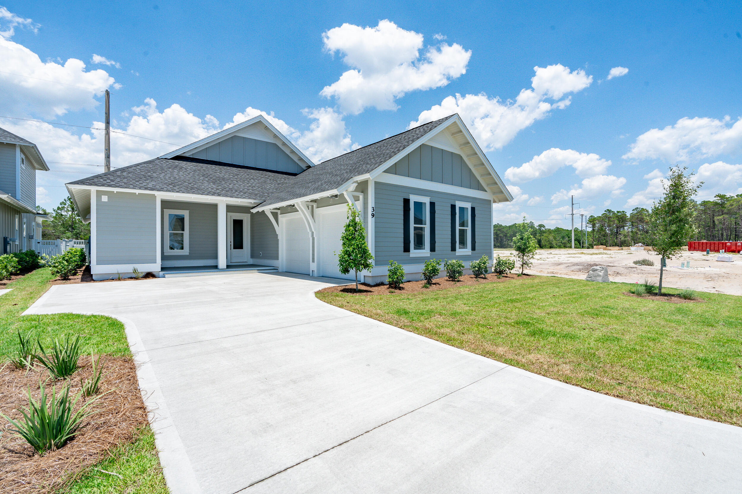 Featured Home - Newly Priced! Welcome to the single-level version of the Morningside plan, a stunning 4 Bedroom home with 4 1/2 Bathrooms and 2-car Garage. The 10 ft ceilings throughout complimented with 8 ft solid core raised panel doors create an open and airy feel, enhancing the overall splendor of the home. Upon entering through the Foyer, you'll be greeted by the seamless flow from the Kitchen to the Great room with a cozy gas fireplace, creates a warm and inviting atmosphere.

The Kitchen has plenty of cabinet space with additional upper cabinets reaching to the ceiling and cabinets under the island, providing ample storage space and a stainless-steel appliance package including a 36" gas range and vent hood. Enjoy the ultimate audio experience with built-in speakers in the Great room and rear screened in porch.

Step outside and be amazed by the outdoor oasis this property offers. The outdoor kitchen is sure to impress with a 34-inch gas grill and vent hood perfectly situated on the screened in porch. A heated saltwater pool await you, providing year-round enjoyment and relaxation. The pool area is beautifully surrounded by tile in a French pattern, featuring four different sizes, adding a touch of elegance to your outdoor space.

The home is also pre-wired for two cameras on the front and rear, ensuring your peace of mind and security. More impressive luxury features include pre-engineered wood flooring throughout, crown molding in first floor main living areas plus in primary bedroom and bathroom, quartz countertops throughout, tile in all bathrooms, under cabinet lighting, wood closet shelving throughout, including the pantry, plus more! 

The Watersound Origins community is one of South Walton's most coveted neighborhoods for its exceptional amenities, beautiful new homes, and prime location. Amenities include the Village Commons pool & fitness center, sports courts including tennis and pickle ball, miles of nature trails, dock access to Lake Powell, unlimited golf, and lots of green space for outdoor play. The all new Watersound Town Center brings a new level of excitement and convenience to the community with a Publix Super Market, delicious restaurants, healthcare facilities, and more right at the entrance to the neighborhood! 

*Pricing for inventory homes include lot premiums and may include optional upgrades. Added options/upgrades and pricing are subject to change.