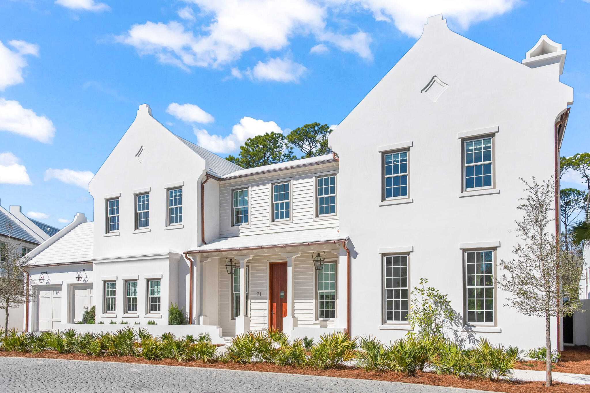 What sets 71 Whitten Way apart from all other homes in Alys Beach is the expansive great room opening to a large covered outdoor loggia and even larger courtyard/pool looking out to the private wooded conservation area. Across the street is Alys Beach's newest pool and food and beverage amenity, The Silva. 

Chancey Architecture and Interior Design delivered the finest finishes and furnishings throughout this 5 bedroom home which also offers a private office and large bonus room above the 2 car garage.