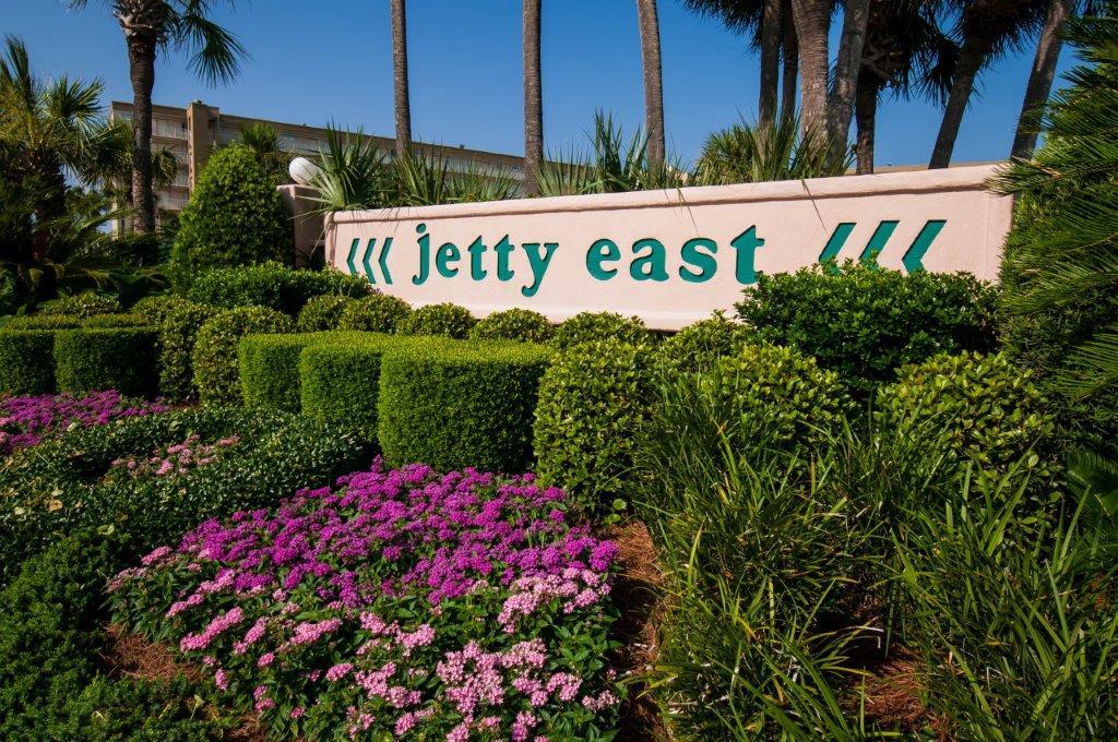 Spectacular views of the Destin Pass from this adorable, fully furnished 1BR/1BA unit located directly on the Gulf of Mexico! Beautiful laminate flooring in living area with easy care tile in kitchen and bath. Brand new carpet and flat screen TV in bedroom. Enjoy summertime fireworks over the Destin Harbor from the balcony. Excellent rental history. Jetty East amenities include a large gulf front heated pool and hot tub, one of a kind beachfront pavilion perfect for sunset picnics and grilling out, lighted tennis courts and a large sundeck. Short walk to the East Jetty for great fishing and snorkeling. Centrally located in the heart of Destin, close to the Harbor District with tons of shopping, great restaurants and night life.