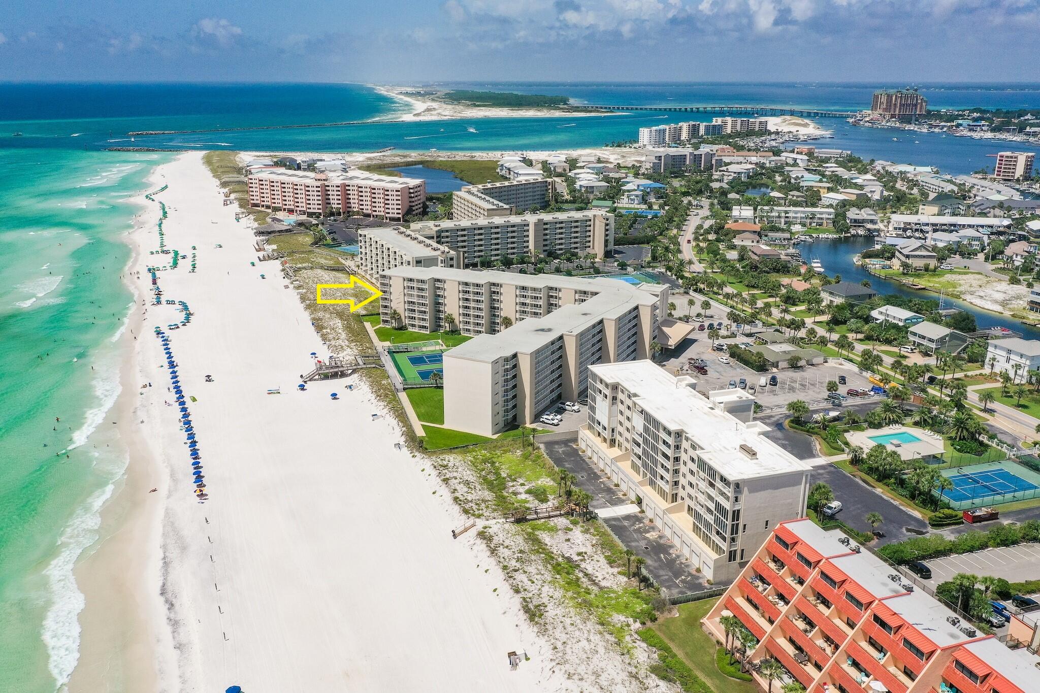 Are you looking for a really good DEAL?! This is it! 


2 Bedroom, 2 Bath, Beachfront unit at the Holiday Surf and Racquet  with the best views in the complex.


This unit has been in the same family for over two decades and has not been on the rental program. Other 2 bedroom upgraded units in the facility generate around $55K+ in rental income.


Holiday Surf and Racquet Club is a low-density, well-established property located on gorgeous Holiday Isle.  It has the lowest HOA fees on Gulf Shore Drive. Gated Community, Private Beach, Gym, 2 Coin Laundry Facilities, Tennis Courts, Pool, onsite front desk and more! The unit is turn-key but as you can see from the pictures it can use some TLC. However, you CAN'T beat the price!!! Compared to the recent sales in the complex you will have plenty of budget left for the remodel and you can customize it according to your style. I included a few collages of some remodeled units from the complex to show the huge potential. 


Moreover, because of the end unit, it offers incredible, unobstructed views of the Gulf from your living room and the master bedroom. 


Reach out for more information!


CALL ME TODAY!