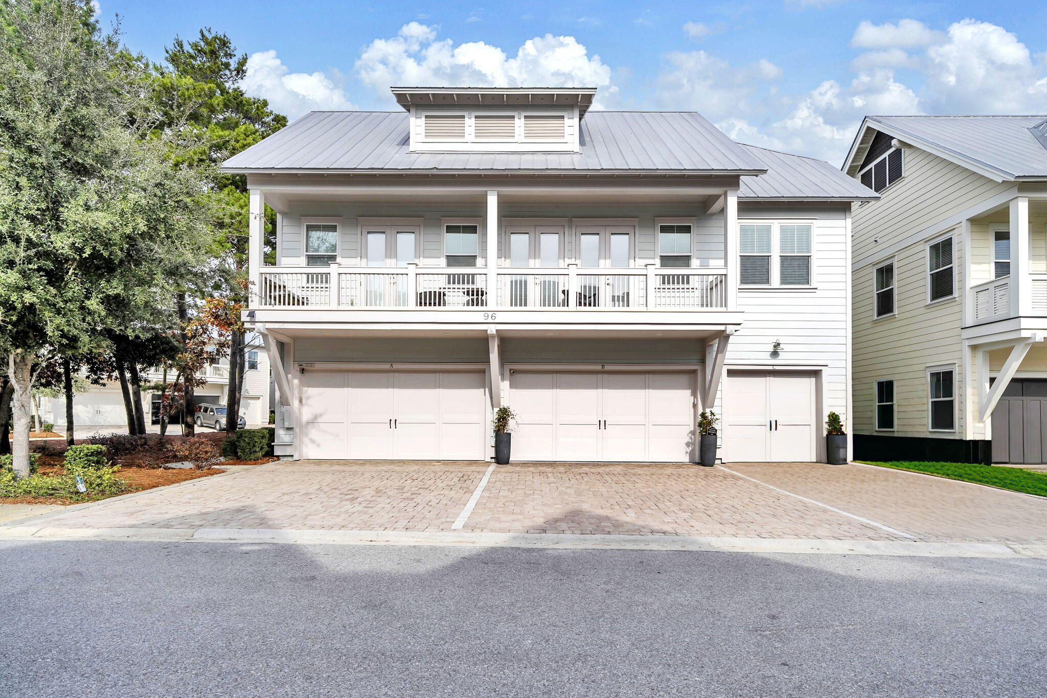 Located in Prominence North along iconic Highway 30A between Seagrove and Alys Beach, this beautifully maintained townhome offers effortless access to resort-style living, including stunning pools, a fitness center, and private beach shuttle service. Enjoy an easy stroll to The Big Chill with its popular restaurants, shops, and vibrant event lawn.  This 3-bedroom, 2.5-bath residence features 10-foot ceilings, hardwood-look tile floors, granite countertops, stainless steel appliances, and a spacious kitchen island with sink and seating. Custom plantation shutters and decorator-level furnishings enhance the open-concept layout, with all furnishings conveying.  The primary suite offers a king bed, walk-in closet, and full bath. Bedroom two features custom queen built-in bunk beds (2022), while bedroom three includes a king bed. Each bedroom is equipped with a TV, ceiling fan, and ample storage. All linens, bedding, bath, and beach towels are included.  Recent updates include a tankless water heater (late 2025), new washer and like-new dryer, new refrigerator (2021), and quiet-lift garage door system (2021). The two-car garage is fully stocked with beach chairs, wagon, umbrella, cooler, and an owner's closet with new shelving.



Impeccably cared for and turnkey, this home is ideal as a primary residence, second home, or high-performing rental property.
