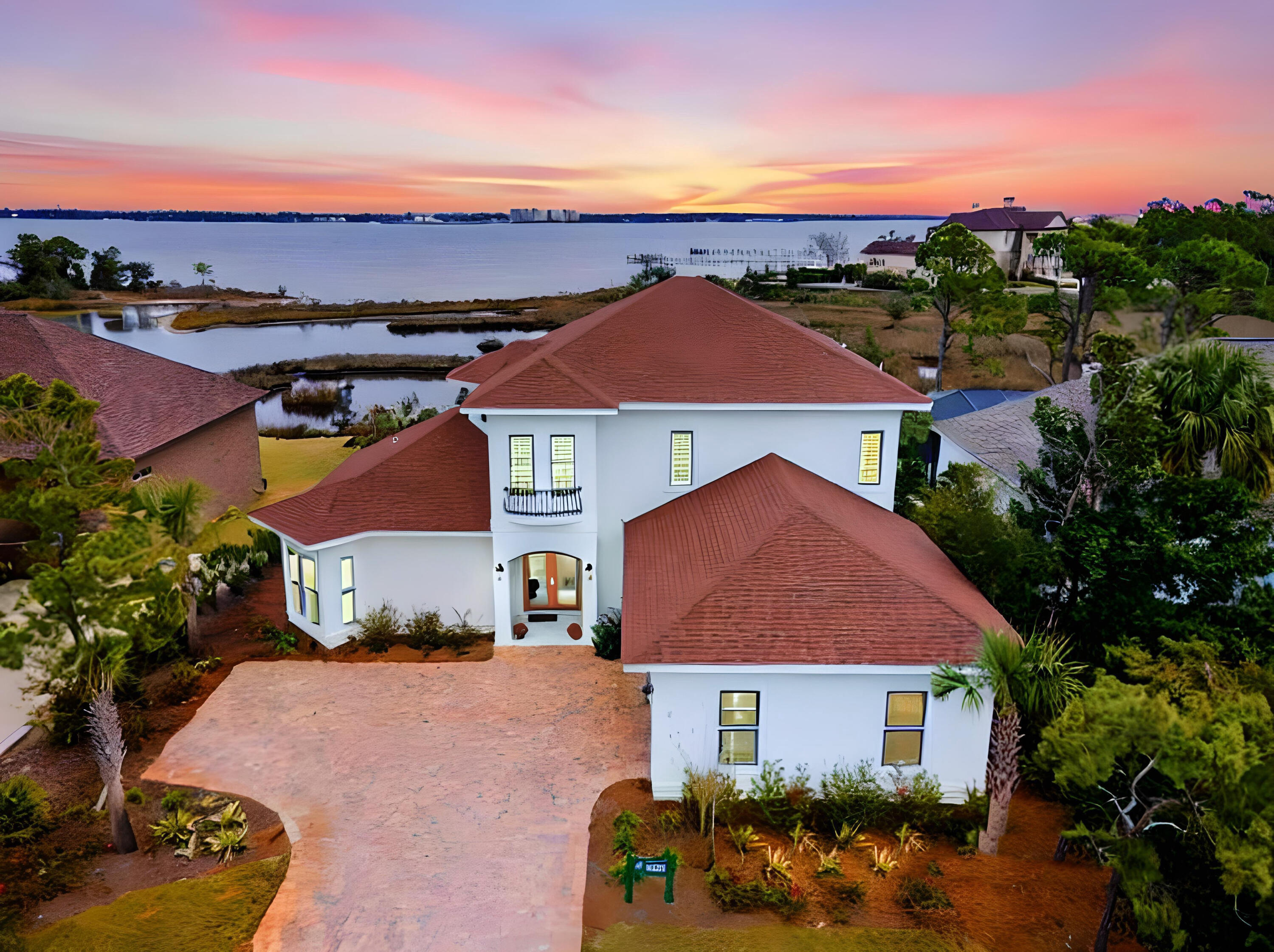 OWNER FINANCING AVAILABLE. SELLER MOTIVATED TO MAKE A DEAL!!! ALL OFFERS WELCOME!!! Owner is willing to owner finance up to half of this sale for a 4% interest rate, with a 5 year balloon. Home can also be sold furnished! Experience the epitome of coastal luxury at this exquisite custom-built WATERFRONT home, nestled within the secure and exclusive gated community of The Preserve on The Bay. Property Highlights: Custom Waterfront Elegance: Step into a world of timeless beauty with this stunning custom-built home. Every detail, from the architectural design to the impeccable craftsmanship, exudes luxury and sophistication. Dip into the pool, or take a soak in the hot tub while overlooking the relaxing stunning views of St Andrews Bay. For the cook in your family, they will enjoy cooking on the gas stove. Spectacular Bay Views: Prepare to be captivated by the breathtaking bay views that stretch before you, overlooking the serene and picturesque marsh grasslands. Embrace the tranquility of nature and witness wildlife in their natural habitat, from graceful deer and ducks to playful dolphins. Upgraded Perfection: This custom home has been thoughtfully enhanced with numerous upgrades, including a brand-new roof valued at $73,000, a beautiful outdoor kitchen, a cozy screened porch, a brand new well, and more. It's the perfect blend of modern convenience and classic charm. Ideal Location: Enjoy the convenience of coastal living with the beach just moments away and access to the town's finest restaurants nearby. Whether you crave the sand between your toes or a gourmet dining experience, this location offers the best of both worlds. Floodplain Security: Rest easy knowing that this home was constructed above the floodplain, providing both peace of mind and an added layer of protection for your investment. Panoramic Water Views: Wake up to stunning water views from nearly every room in the house. Whether you're in the living area, kitchen, or the comfort of your bedroom, the beauty of the bay is always in sight. This isn't just a house; it's a statement of prestige and a gateway to a life of coastal elegance. Your waterfront dream home awaits at 3672 Preserve Blvd. Don't miss the opportunity to make this exceptional property your own. Schedule your private showing today and step into a world of coastal grandeur and natural beauty. ----- *Buyer to verify all information important to buyer including but not limited to square footage, room size, lot size, zoning, etc.*