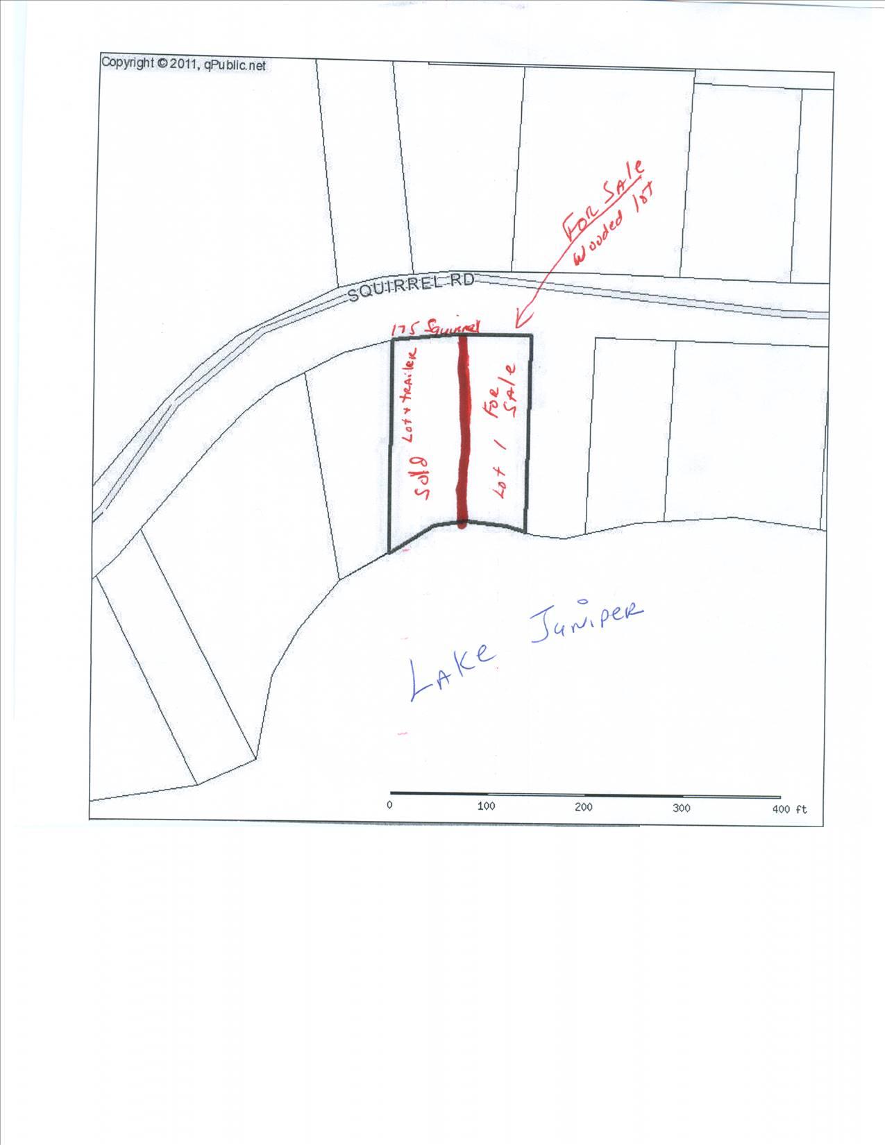 SELLER IS HIGHLY MOTIVATED...BRING ALL OFFERS!Waterfront lot on Lake Juniper. City water available. A beautiful view of this 500-600 acre fishing lake. Record size big mouth bass, bream, catfish and more. Enjoy making a weekender for yourself and your family and friends...so affordable.
