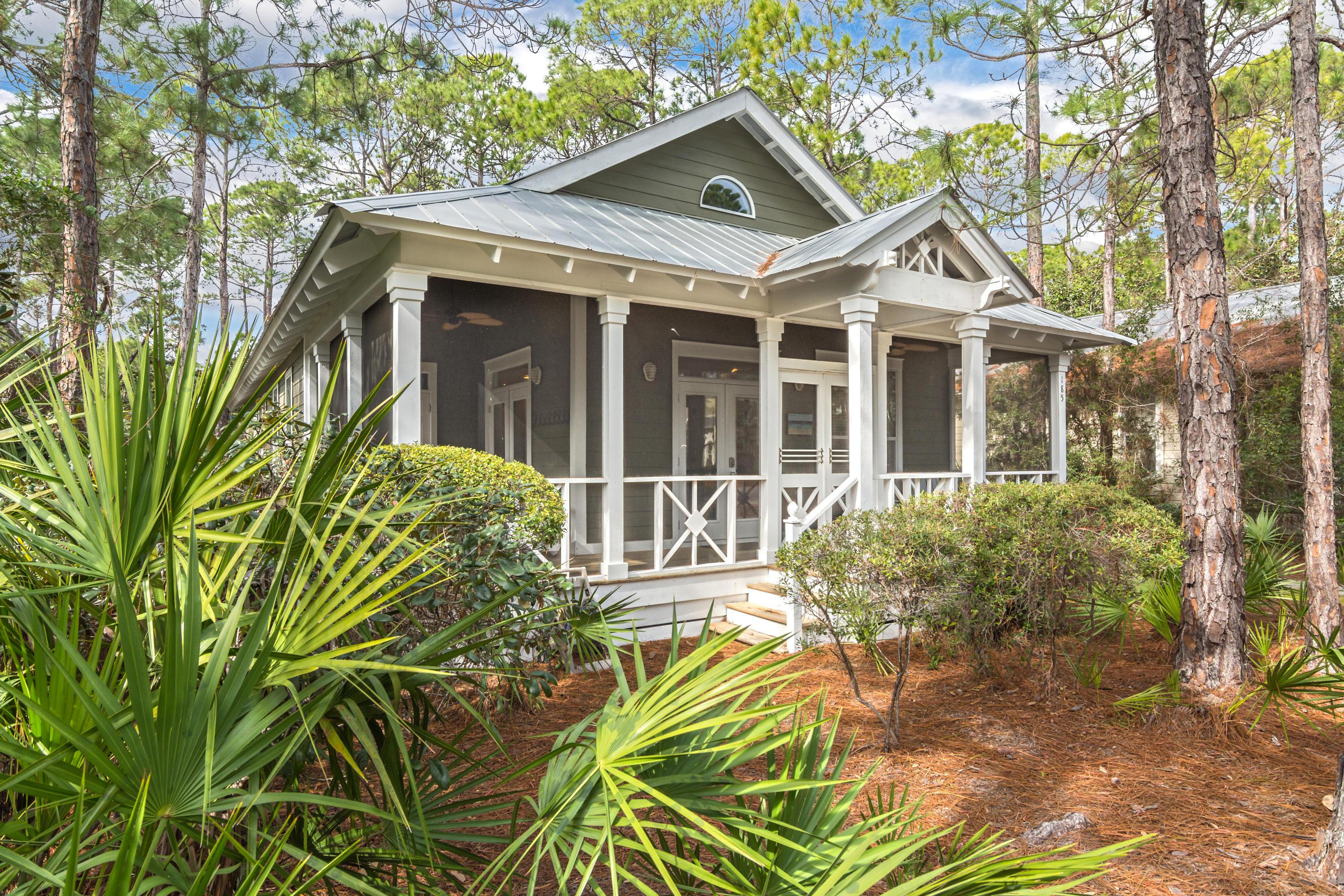 In Short Supply, quaint one story beach cottage in popular Grove by the Sea. Located near the entrance and the front pool and public beach access. This 3 bedroom 2 Bath cottage has a large wrap around screen porch, has all new entry doors and transoms. All appliance are new.Seller will give $2500 flooring expense. House is sold furnished with a few exclusion
The Grove subdivision offers two pools, tennis court and a small playground. It is located in the center of Old Seagrove. Take a short bike ride along 30A bike path to enjoy all that both Seaside and Watercolor has to offer. Buyer to verify all measurements.