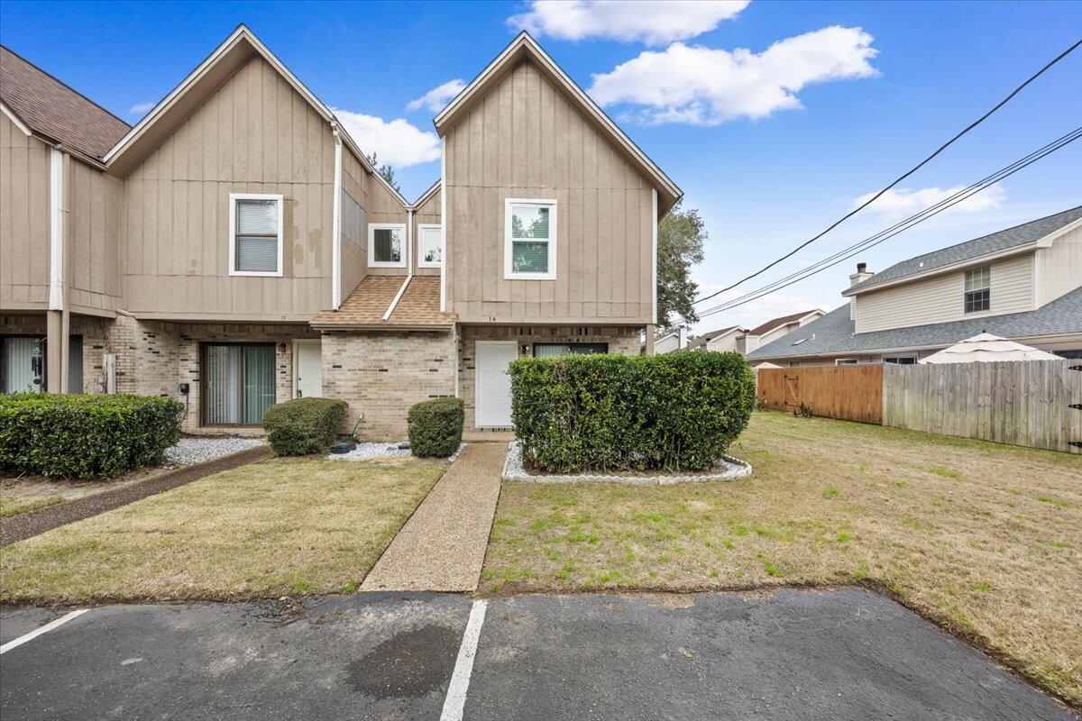 Welcome to 14 Falcon Ridge, your quiet and low-maintenance oasis! This turn-key 2 bed/2.5 bath end unit is tucked away from the main street giving you privacy and peace. Almost all features in the house have been updated: triple-pane hurricane windows (2025 lifetime warranty transfers!!!), HVAC with UV (2024), water heater (2025), kitchen (2024), bathrooms (2023), roof (2020), and LVP flooring (2025). Also included is a full security system and smart thermostat. HOA maintains the yard and pool allowing for very low-maintenance living. All appliances convey. Seller is offering $2.5k towards upgrades or closing costs!  This location doesn't get any better: within 10 minutes to Hurlburt Field's back gate, Walmart, Chick-fil-A, and Okaloosa Island! You won't find a more well maintained or upgraded townhome--schedule a walk through today!