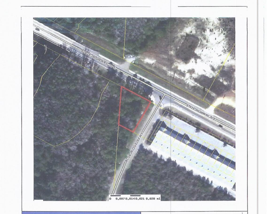 Corner Tract at Intersection of Highway 20 and Blue Ridge Parkway next to Freeport Business Park - Land