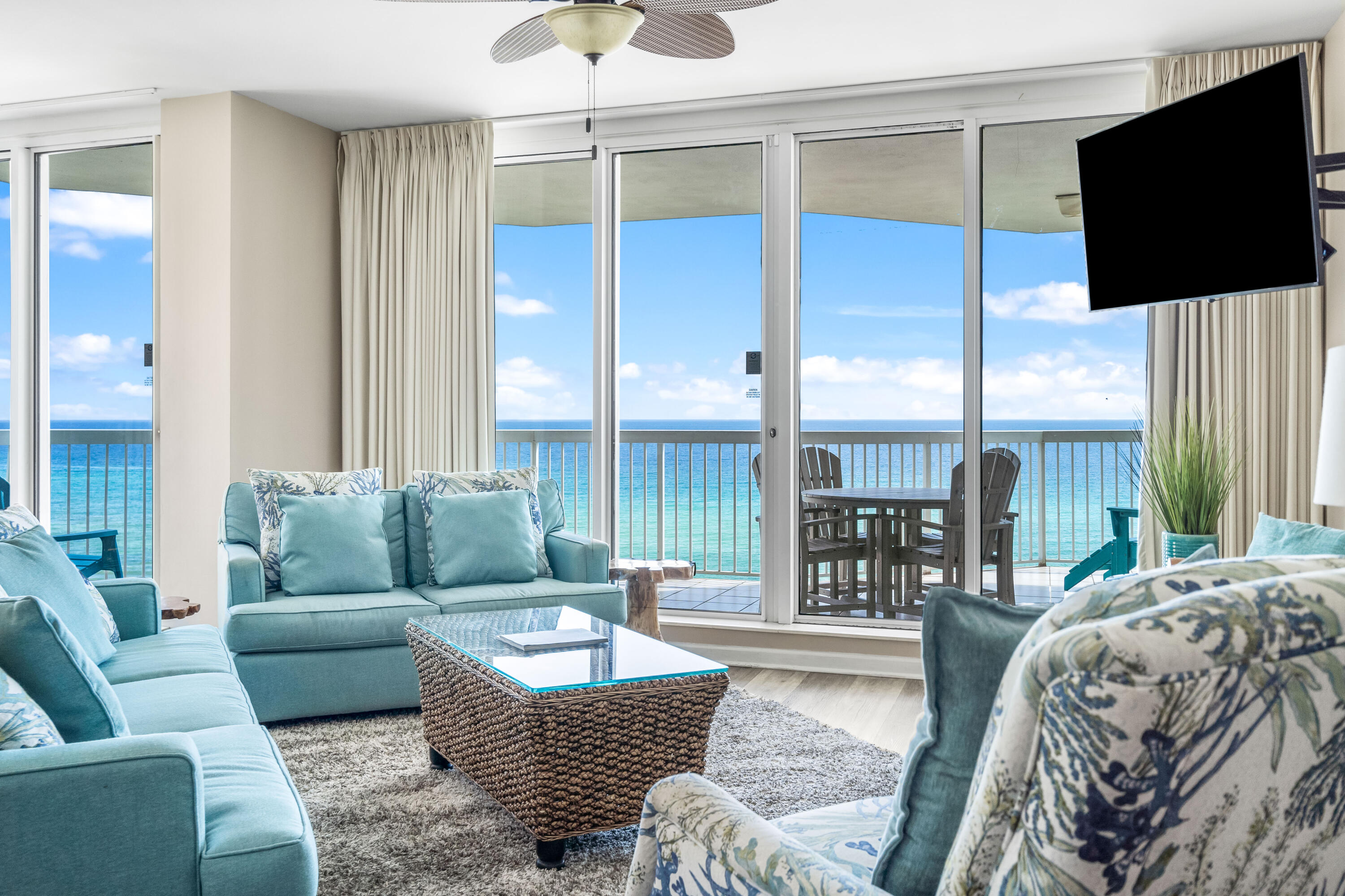 Why does everyone love living at the Beach....Three Words...Silver Beach Towers. The second you step into this east facing condo you will fall in love with the views of the Emerald Green Gulf Waters and Sugary Sands of the Destin Shoreline. The unit offers 4 bed, 3 bath, 2080 sqft of living space and new wall to wall flooring throughout the residence. The balcony is the perfect place for relaxation and ocean breezes with over 405 sqft. This unit is being offered fully furnished. For 2022 this unit has grossed over $136K in rental income.