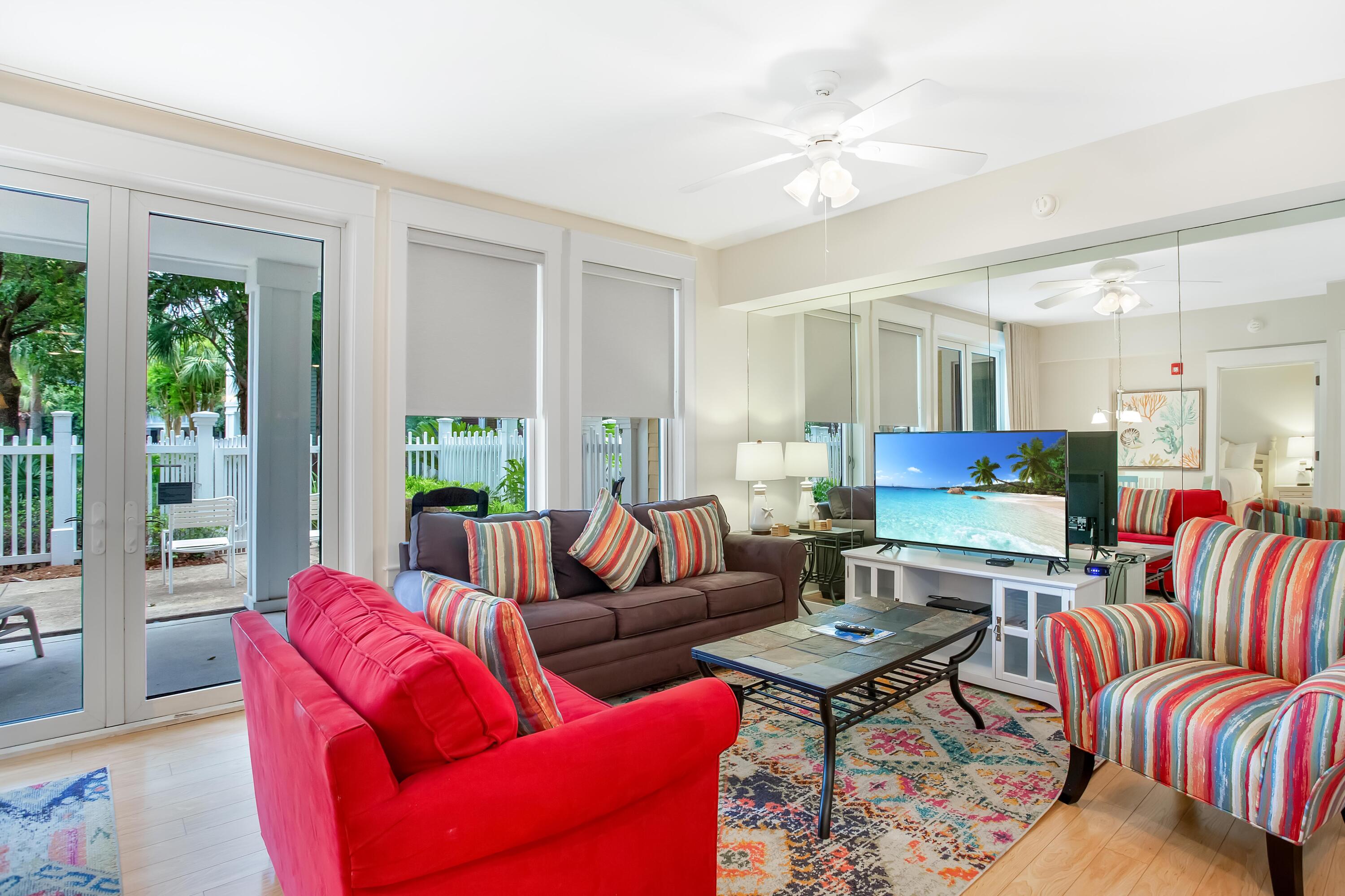No need to haul your towels & pool floats up and down the elevator, enjoy direct access to the Amenities Terrace from your own fenced patio. Located on the 3rd floor of Observation Point North, this 3rd floor condo comes fully furnished & rental ready. Upon entering you are greeted with bright colors & plenty of natural light. Lounge on the couch for a movie, or sit at the dining table for a board games. Start the day with a hearty breakfast while sitting at the breakfast bar. Stainless steel appliances & a fully stocked kitchen equips any level chef to prepare their favorite meals. Guests enjoy a full size bathroom with walk-in shower. The Master Bedroom features a king sized bed and ensuite bathroom with a garden tub. The patio is partially covered and provides direct Amenities Terrace. The patio is partially covered and provides direct access to the Amenities Terrace.

Observation Point owners enjoy exclusive access to the amenities terrace including resort style pool, kiddie pool, hot tub, and barbecue grilling area. Owners and their guest also have private access to the Founders Club, a gathering place with kitchen, couches, big screen tv, pool table and balcony overlooking the events plaza.

As an introduction to the Sandestin lifestyle, we invite our new owners to explore amenities that make Sandestin special. The listing brokerage and seller(s) are presenting the buyer(s) of this property with (2) 90-minute rounds of Tennis court time, a golf foursome at one of our three championship courses, and a round of golf for up to four (4) players at the unrivaled Burnt Pine Golf Club.

Sandestin Golf and Beach Resort features more than seven miles of beaches and pristine bay front, four championship golf courses, 15 world-class tennis courts, a 226-slip marina, a fitness center, spa and celebrity chef dining. Shop, dine and play at the charming pedestrian village, The Village of Baytowne Wharf and more. Inside the gates of the resort, residents enjoy a balanced lifestyle of high-class living, spanning the 2,400 acres from the beach to the bay. Everything within the gates of the resort is accessible by golf cart or bicycle. The entire resort is interconnected by miles of pedestrian, bike and golf cart paths that weave through groves of live oaks, meandering past natural lagoons, fountains, man-made lakes, and meticulously landscaped fairways.