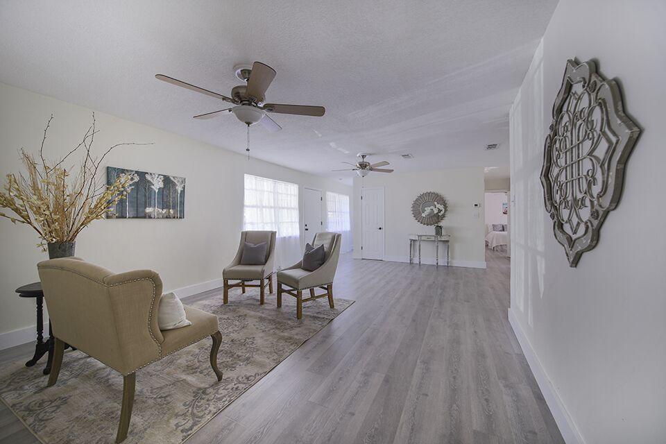 Stunning remodel East of Hurlburt. Covered porch leads to open concept living & kitchen/dining area. Huge bonus room can be used as a man cave, gaming/rec room, or additional living room. Contemporary Driftwood Luxury vinyl tile installed throughout with exception of baths, new lighting, fresh paint, new HVAC, copper wiring, new roof 2020, & all new windows on order. Kitchen features gorgeous granite counters, new cabinets, & new stainless steel appliances. Both baths have been renovated with upgrades such as new granite top vanities, mirrors, lighting, & new tiled showers. Large laundry off bonus room. A .24 acre lot with huge backyard & bonus shed/workshop has plenty of room for a pool. Close to schools, bases, shopping, restaurants, & beaches. Buyer to verify dimensions & info.