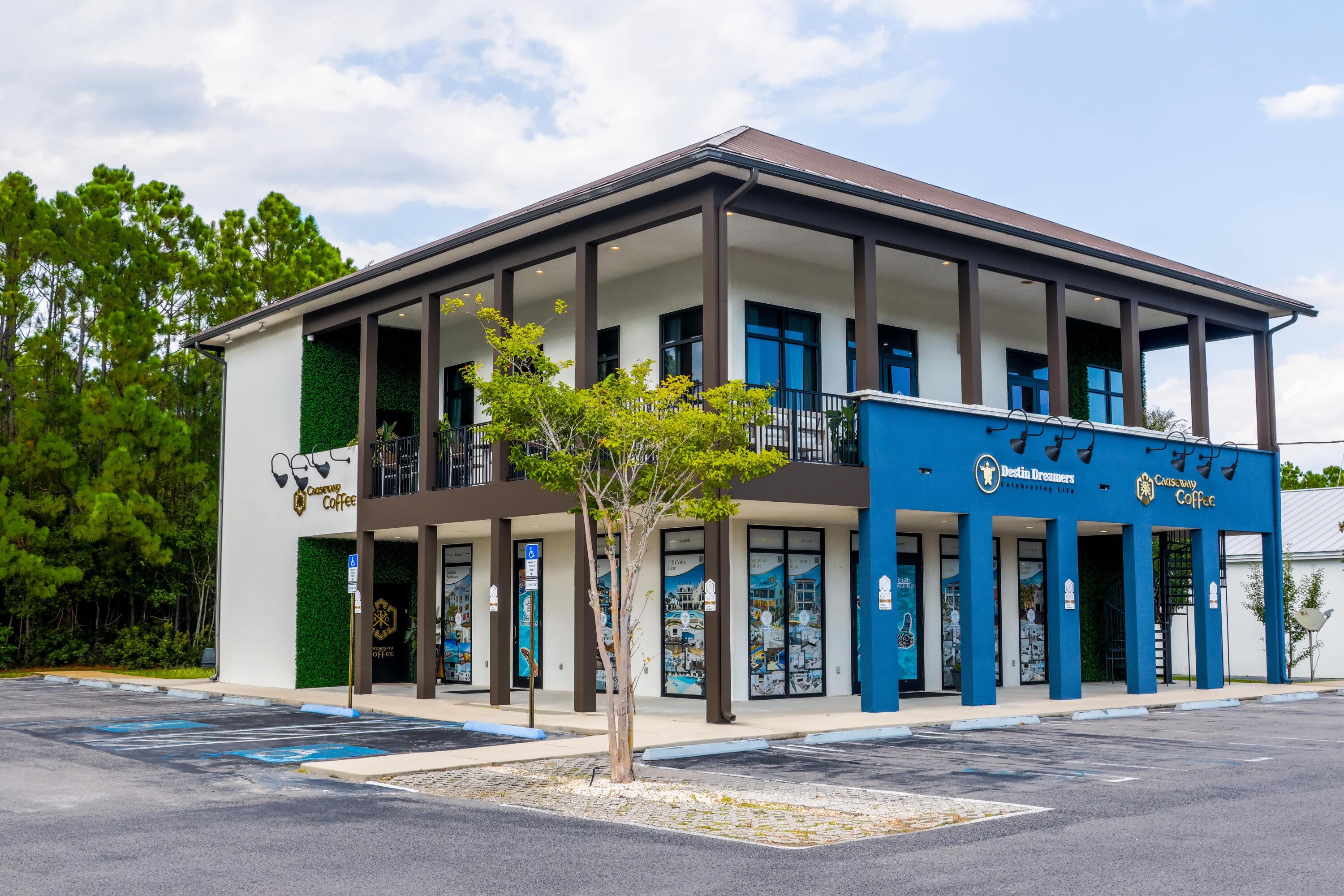 Freestanding Building in Miramar Beach, FL with 8,300 ft Expansion Potential!!   Investors take note!!!   7% cap rate with long term leases on current building!!!
Welcome to this prime commercial property in Miramar Beach, Florida,  This versatile building presents a unique income-producing opportunity, ideal for an owner-user looking to occupy the first floor while retaining a long-term tenant, Causeway Coffee, on the second floor. 
Key Features:  Location: Located in the community of Miramar Beach, Florida, known for its tourism and commercial activities. Size: Nearly 5,000 ft of existing building footprint with potential for an additional 8,300 sq ft of improvements.  Click here for a virtual tour of the building:
https://tour.pivo.app/view/68be7b34-f5d2-493b-873e-a1c07940e7a2 See attachments for expansion site plan layout