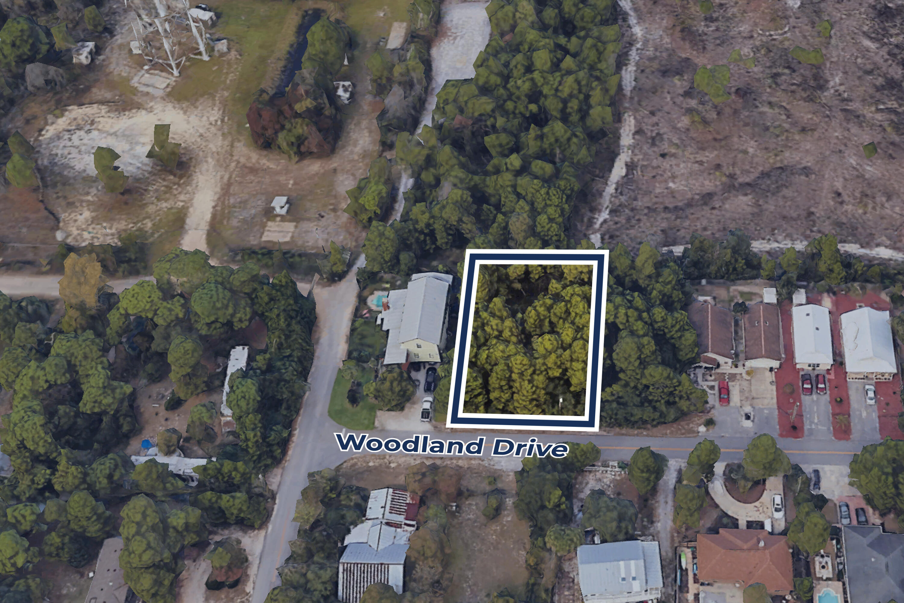 .19 acre in the Gulfview Heights/ Blue Mountain Beach off of 30A, parcel backs up the State Forest, walking distance to the beach, great neighborhood, no HOA
