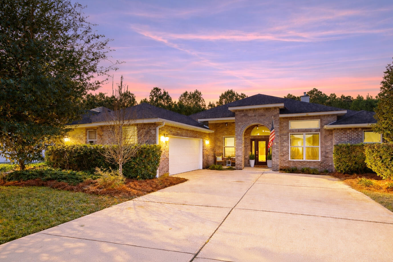 VA Assumable Loan at 3.25% for qualified buyers.  Located in the highly desirable Hammock Bay community in Freeport, Florida, this 5-bedroom, 3-bath home offers 3,466 sq ft and features the popular Monaco floor plan by Holiday Builders. New LVP flooring flows into a spacious family room with coffered ceilings and a fireplace. The updated kitchen includes newer appliances, a new gas stove, and an oversized island ideal for entertaining. Recent updates include HVAC (2024) and water heater (2025). Enjoy resort-style Hammock Bay amenities, parks, pools, trails, and convenient access to 30A beaches, Destin, and Eglin AFB. The dining room makes a statement with dramatic 12-foot coffered ceilings that elevate every occasion.  A spacious front office with French doors, provides room for dual workstations, ideal for today's flexible lifestyle. The versatile fifth bedroom offers endless possibilities for a media room, playroom, guest suite, or additional office space. Everyday functionality shines with a separate mudroom and an oversized laundry room complete with a utility sink that every family can appreciate.  Privately tucked away, the oversized primary suite offers tranquil preserve views and a true retreat-like feel, featuring dual vanities, a soaking tub, an expansive walk-in shower, and an oversized walk-in closet.  

Outdoor living is equally impressive. Enjoy a screened porch with convenient bathroom access, a built-in gas grill hookup, an extended paver patio, and a fully fenced backyard backing to a peaceful preservation area.  The perfect setting for relaxing or entertaining.  

As a resident of Hammock Bay, you'll enjoy resort-style amenities including multiple pools, a fitness center, tennis and pickleball courts, scenic walking trails, a general store, brewery, clubhouse, and bay access.  

Homes offering this layout, level of upgrades, and private preserve setting are rarely available. Schedule your private showing today.
