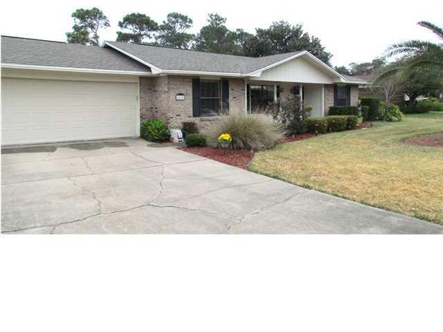 Nice renovated home on Shalimar Pointe Golf Course. Gas stove and double ovens.Gas logs in fireplace, nice wood flooring, tile and custom white cabinets.This home is a open floor plan that is a must see.Masterbath has whirlpool and separate shower.Out side has beautiful view of golf course and in ground heated pool and hot tub.Owner pays pool service, quarterly interior pest control and lawn pest control. Available 06/27/16, please call for appointment. Owner will consider pets with $255.00 non refundable pet fee.