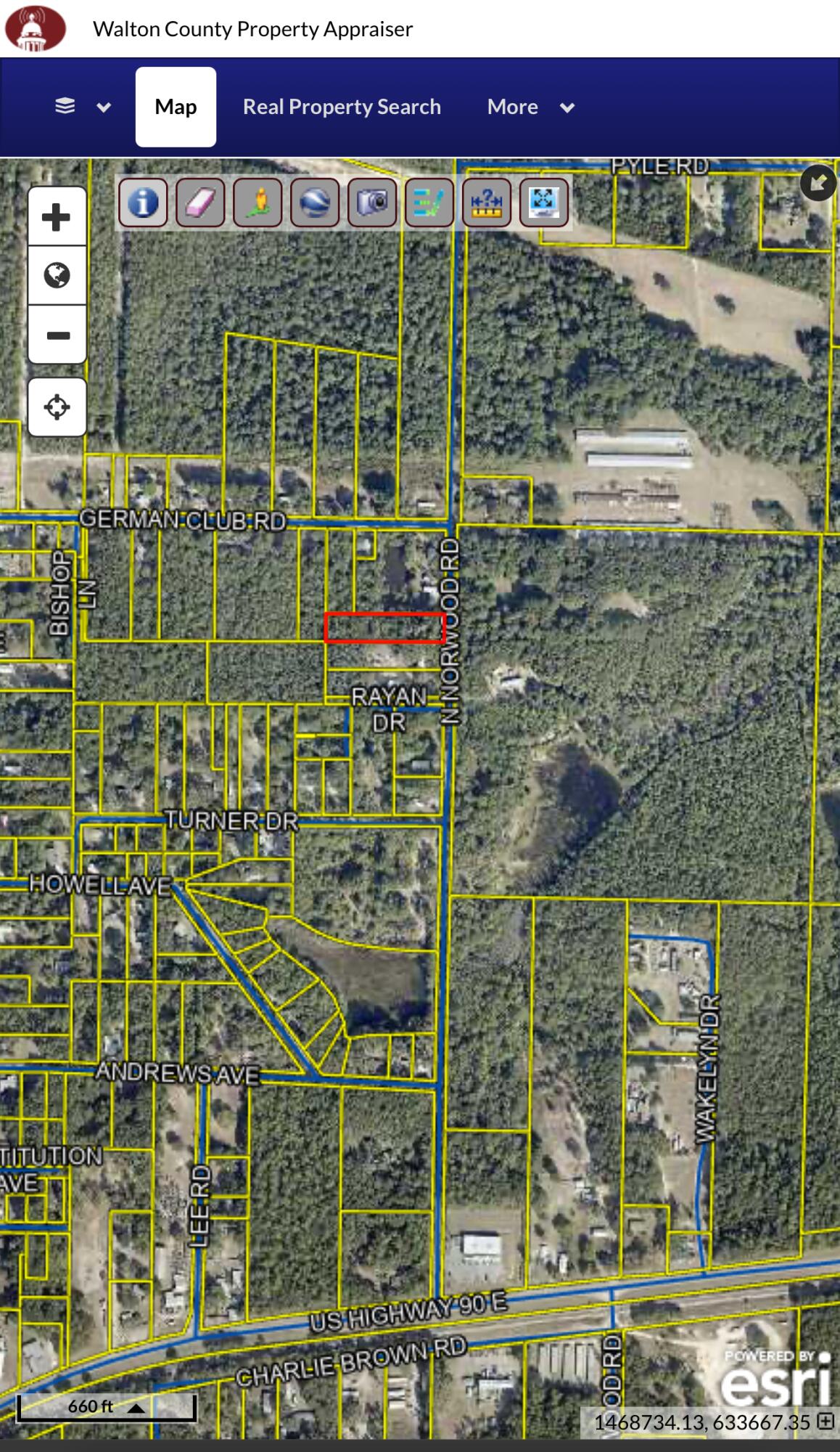 UNRECORDED SUBDIVISION - Land