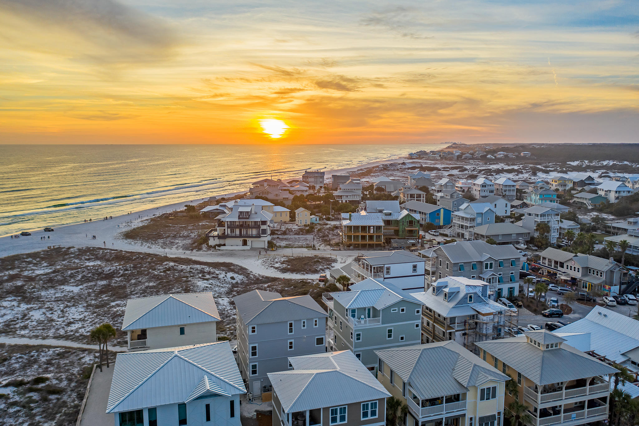 Rare gulf front opportunity in iconic Grayton Beach. Unobstructed forever south-westerly gulf views from the porches on every level showcase the nightly sunsets over the water and dunes from this one-of-a-kind home. Situated in one of the most sought-after 30A locations, step out of the front door and onto the sugar white sands of the emerald coast beaches. Features of the home include a private pool, elevator, large open concept living room, a chef's kitchen, large rec room, commercial ice machine and multiple laundry facilities. The well-thought-through floor-plan showcases 2 spacious master suites, 2 additional large guest rooms and 2 custom bunk rooms. Breathtaking views are offered from every room in the home. 

Ranked the #1 beach in America by Dr. Beach for 2020, Grayton Beach is  the original 30A community. Grayton Beach is known as a creative haven for artists, musicians, chefs and anyone looking to escape convention and live the beach lifestyle. Bustling with life, Grayton Beach is home to art galleries, boutiques, dive bars and the world-famous Red Bar.  The endless natural beauty of Western Lake and Grayton Beach State Park surround the community on every border. The uniqueness of Grayton Beach is the core of life on 30A. 

This property is an established income generator making it the perfect investment property, second home or permeant residence.