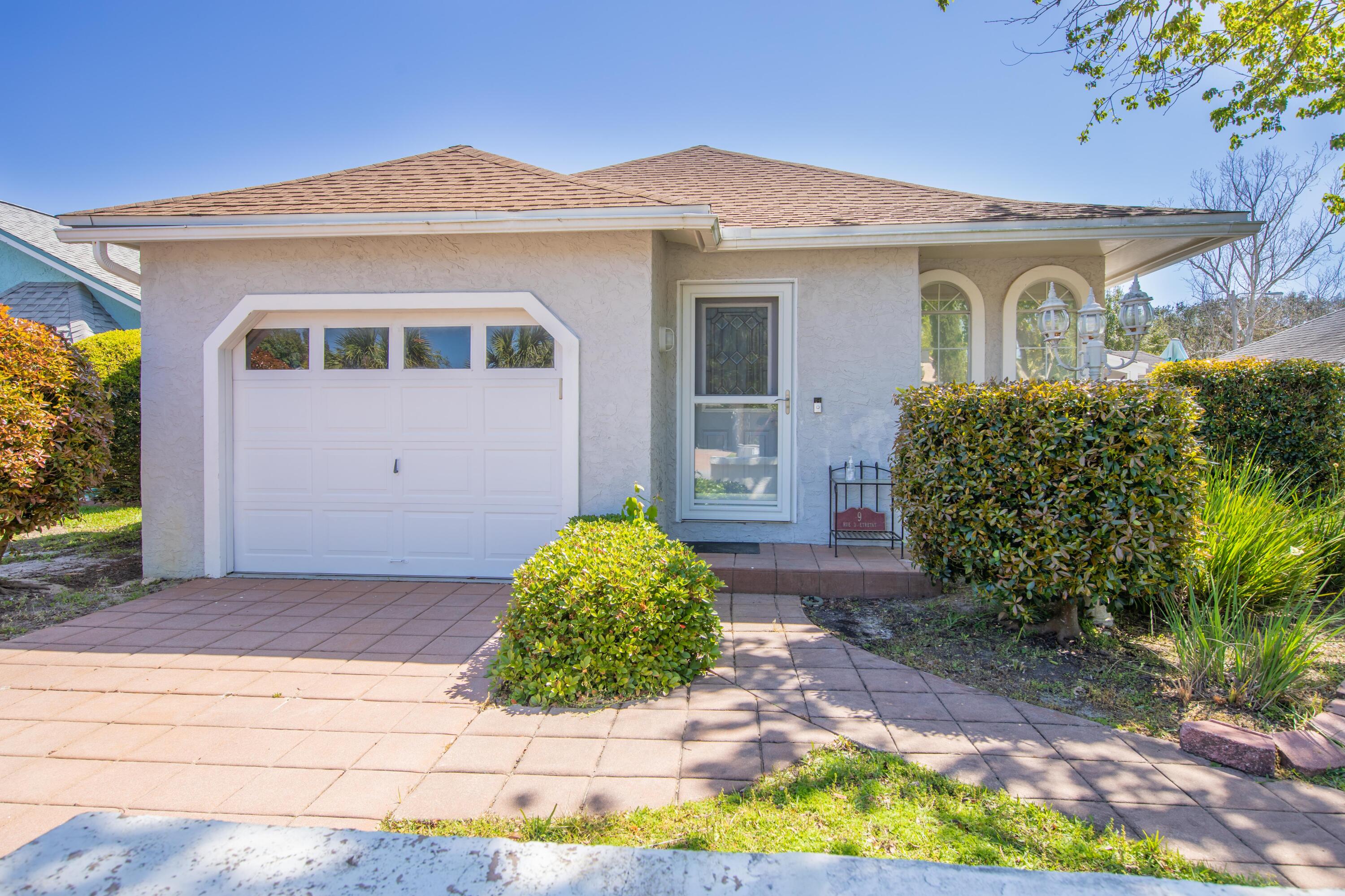 Multiple Offers Received, Please submit all offers by May 23 3PM .  This cozy lil cottage in America's favorite Beach Town is up for sale. 2 bedrooms 2 Full Bathrooms, a single car garage and with 1,191 Sq ft of well used space is just blocks from the World Famous Destin Harbor, restaurants, shopping and the Beach! Featuring freshly painted interior (light gray with white trim) new door knobs, garage floor epoxy coating, some new light fixtures, all LED lighting. Buyers should verify all data and dimensions. Can NOT be used as short term rental per city code.