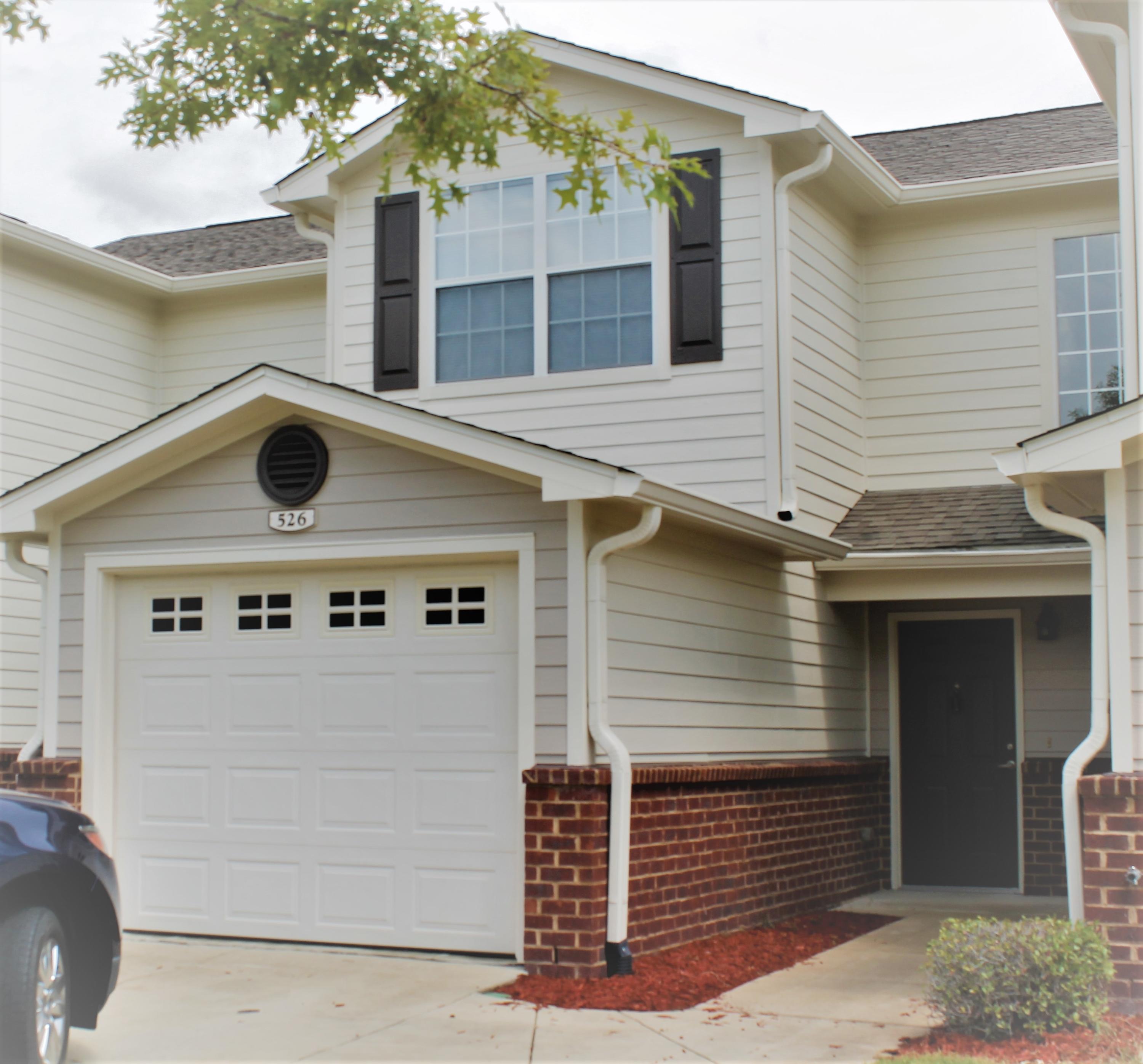 As of listing date, this is the ONLY 2 Bedroom, Move-In-Ready townhome on the market in southwest Crestview! Plus, living in Eagles' Landing allows you to bypass the daily traffic nightmare of Hwy 85, from P.J. Adams to I-10! Use the south entrance to Eagles' Landing, off of Antioch Rd., and you miss most of the Hwy 85 daily gridlock! In addition to the kitchen and combined living / dining area, this floorplan features a 1/2 bath / laundry room combo on the bottom floor; and 2 BRs, each with a private bath and walk-in closet, upstairs. This particular location also has a large expanse of common area green space behind it. You won't be crowded in from the back!