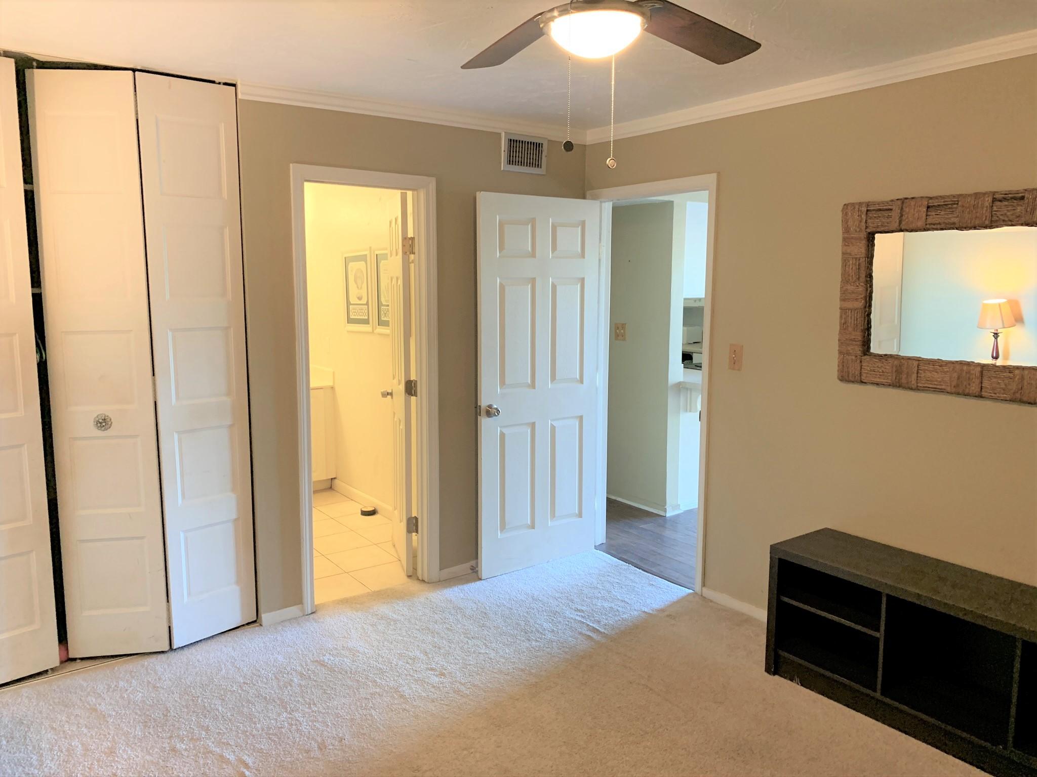 WATERVIEW / LAKE FRONT UNIT, Gated Community!  UTILITIES INCLUDED!   **PETS ALLOWED** on case by case basis with additional deposit or pet rent.  Lease with Purchase Option is available, ask for details!  Centrally located in the Heart of Destin, this unfurnished and newly painted one bedroom one bath condo features an open floor plan. Living area features wood-look plank flooring and crown moulding. Washer & Dryer are included in the utility room off the covered porch / balcony! 6 Month or 1 Year+ term. Close to Beaches, Restaurants, Shopping & Entertainment. Amenities include: 3 Pools, Tennis, Out Door Grills, Community Rooms, Buyer to verify any & all dimensions. Boat and RV storage on site. **Tenant will be responsible for electric/power service**