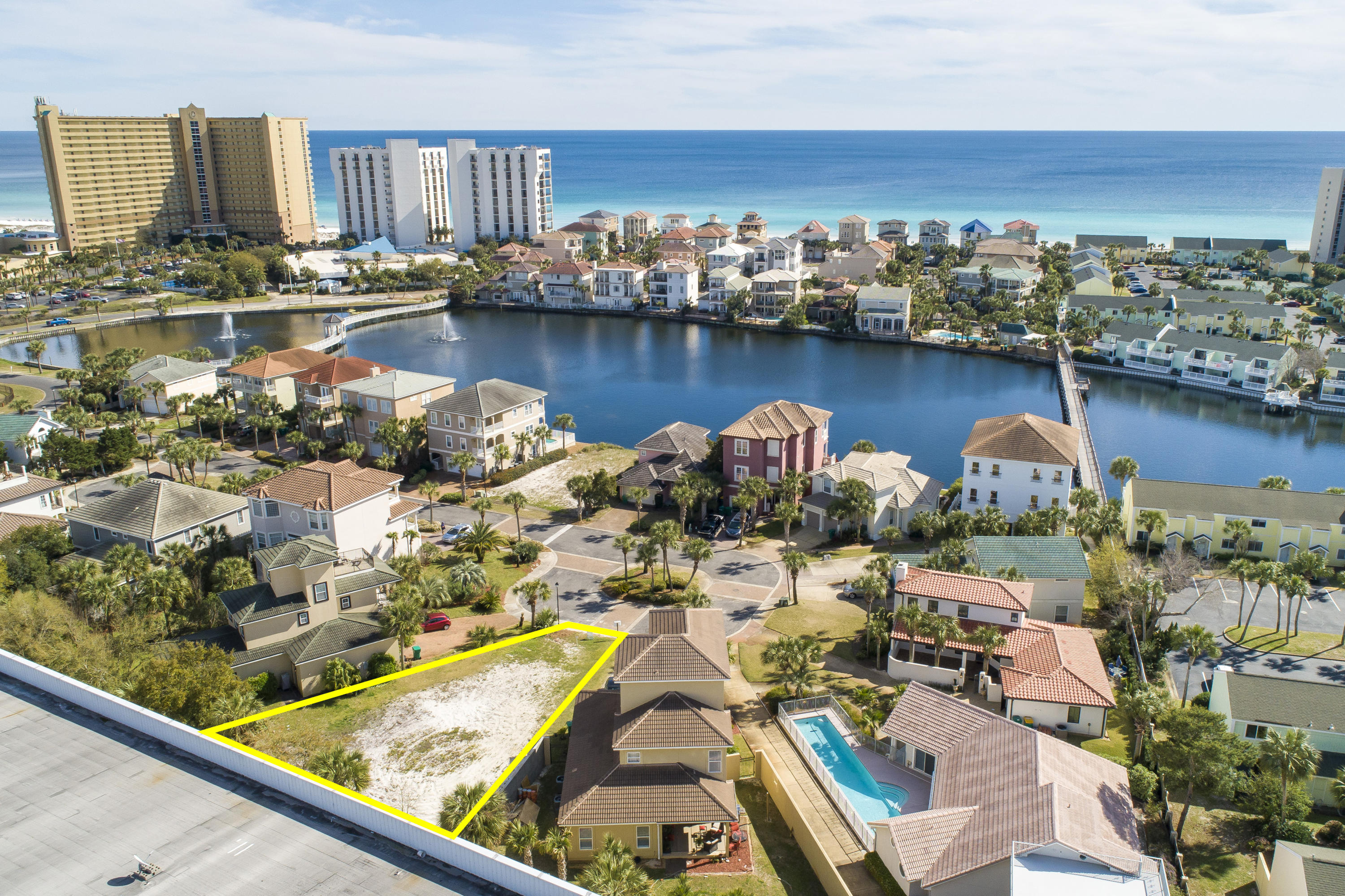 BACK ON MARKET. Now your chance to own this rare Large lot ready for your Vacation Rental Residence, Family or Second home or hold for investment. Deeded beach access, very desirable community location, with excellent rental income producing neighbors.

This is the lowest price lot in Destin that has proper zoning for short term vacation rentals & neighborhood amenities including beach access.