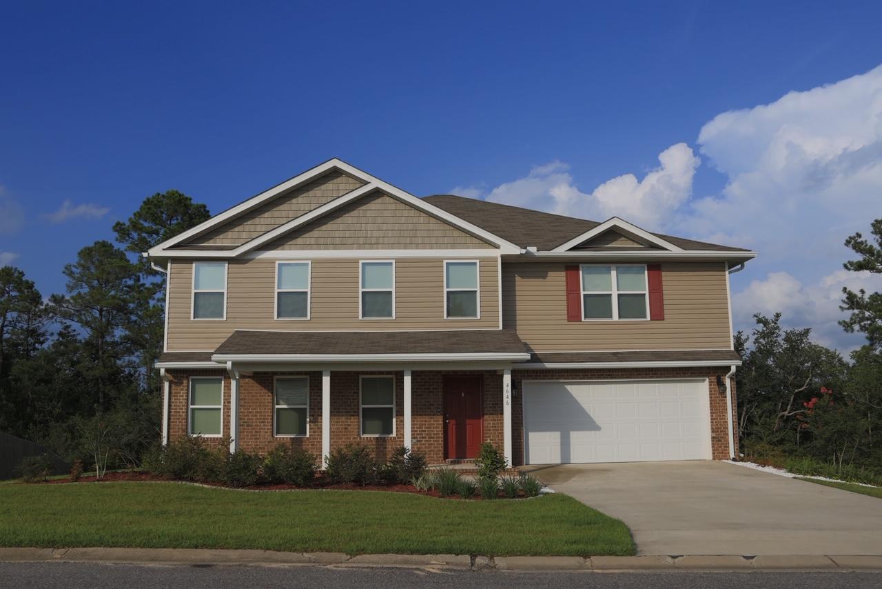 Available 7/14/2020.....Brand new and immaculate. This 5/3.5 South Crestview home has over 4000 sqft. 2 living rooms, formal dining, eat in kitchen, office space, gaming space, workout space, 5 large bedrooms with the master down stairs. Vinyl plank barn wood flooring, granite, natural light and more. 2 car garage, open back deck, and large lot. Easy commute to bases, beaches & shopping. No inside smoking......Pets may be allowed with owner approval and a $400 non-refundable pet fee. Unbelievable space for an unbelievable price....