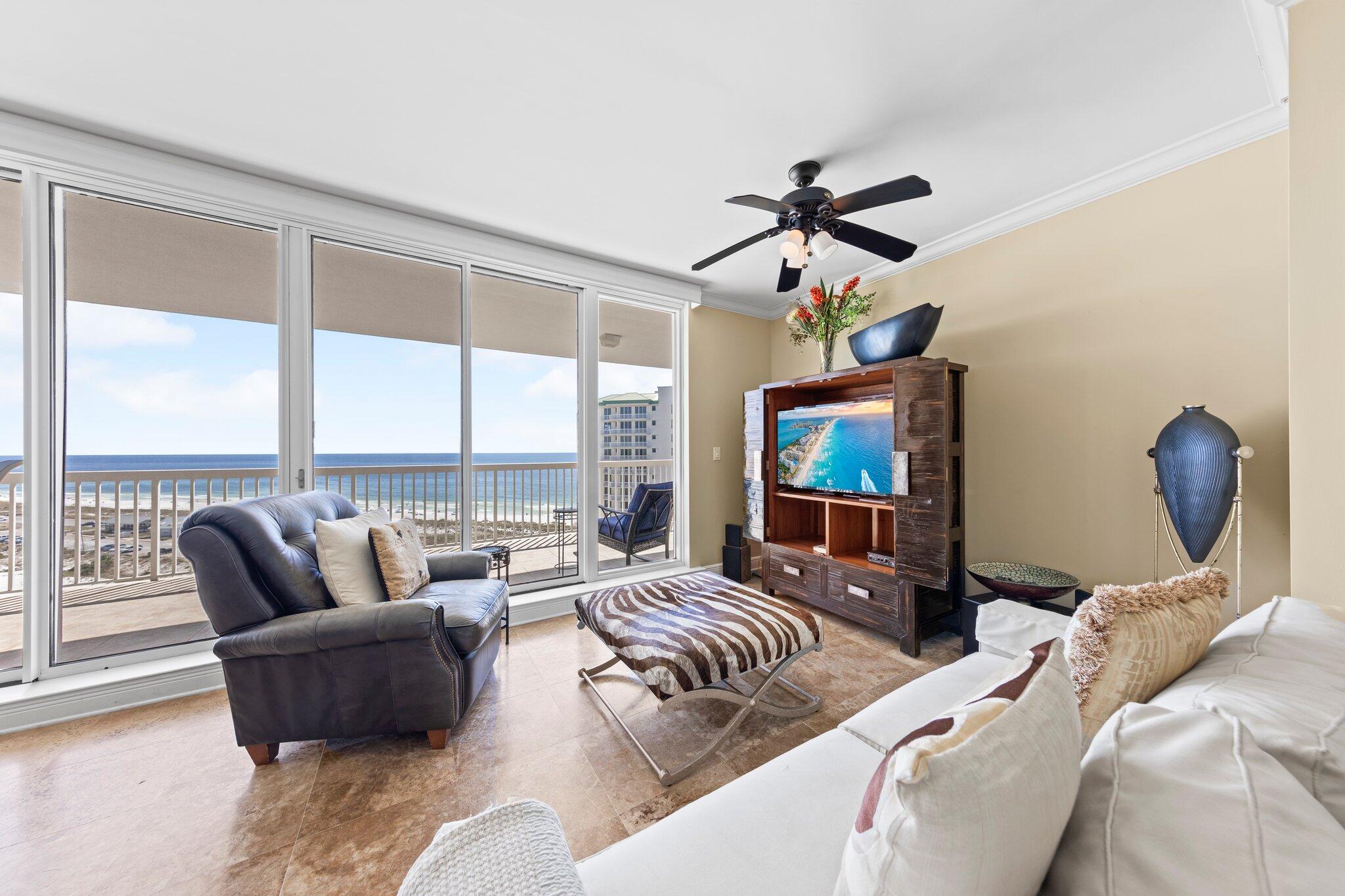 Stunning 2-bedroom, 2.5-bathroom condo located in beautiful Destin, FL. Situated on the 12th floor, this condo offers breathtaking Gulf views that will leave you in awe. Step inside and be greeted by the elegance of granite countertops that add a touch of sophistication to the space. The kitchen boasts top-of-the-line stainless steel appliances, perfect for those who love to cook and entertain. After a long day, take a dip in the refreshing swimming pool, where you can relax and soak up the Florida sunshine. For those looking to stay active, our fitness center is equipped with state-of-the-art equipment to help you achieve your fitness goals. With its modern design and luxurious amenities, this condo is the epitome of comfort and style. Don't miss out on this one!