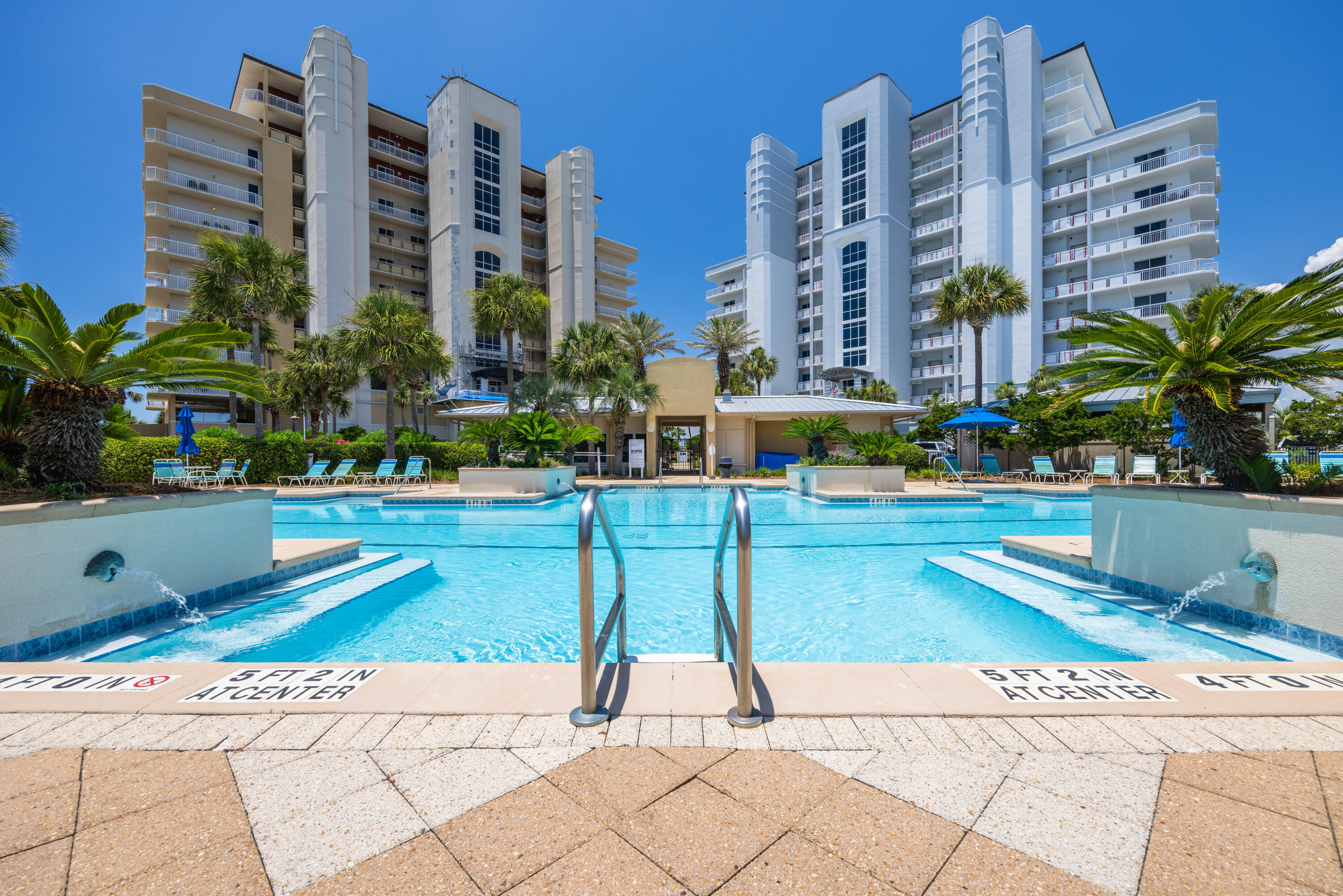 Luxury Redefined at Harbor Landing in Destin, Florida! Welcome to your dream coastal retreat. This exquisitely renovated 3-bedroom, 3-bathroom condo at Harbor Landing is a true masterpiece of design and luxury. Professionally transformed in 2022 by a renowned interior designer, every inch of this spacious corner unit reflects modern elegance and coastal comfort.

Enjoy the finest finishes with new cabinets, countertops, appliances, luxury plank flooring, furniture, and decor, all meticulously selected for a seamless blend of style and functionality. Soak in panoramic vistas of the Gulf of Mexico and Destin Harbor from your private wrap-around balcony. Experience the magic of weekly fireworks and thrilling airshows during the summer, all set against the backdrop of breathtaking sunsets. This large corner unit offers an expansive, open-concept layout, perfect for entertaining guests or relaxing in tranquility. Indulge in the exclusive private owner's pool, or take a refreshing dip in the expansive lap pool designed for guests. Enjoy the convenience of a storage room right next to your unit and an assigned parking spot for ultimate ease.

Nestled in the heart of Destin, Harbor Landing provides easy access to pristine beaches via deeded beach access, upscale dining, shopping, and a vibrant nightlife. Step into luxury and make this stunning condo your new home. Harbor Landing awaits you with open arms, ready to offer a lifestyle of unparalleled elegance and comfort. Don't miss this rare opportunity to own a piece of paradise in Destin, Florida!