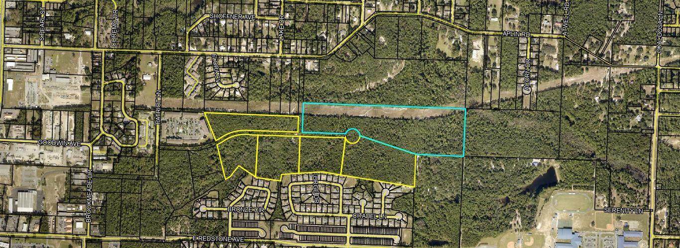 Don't miss out on 68 acres in the middle of Crestview! Build your own private homestead or subdivide. This beautiful untouched land (next to schools , stores and hospital) is a blank canvas.  The develop possibilities are endless.