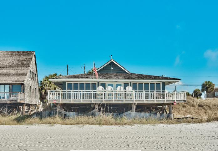 Unique and spacious beach cottage with beautiful panoramic views of the Gulf of Mexico. Wrap around balcony, large open kitchen with updated stainless steel appliances, open dining and entertainment area. This 3 Bedroom, 2 Bath homes comes fully furnished and includes 2 King , 2 Queen and 1 Full size bed(s) and sleeps up to 10.
This is an incredible investment opportunity. Located on the east end of Panama City Beach near St Andrew's state park and within minutes to many restaurants and shops this one won't last long!