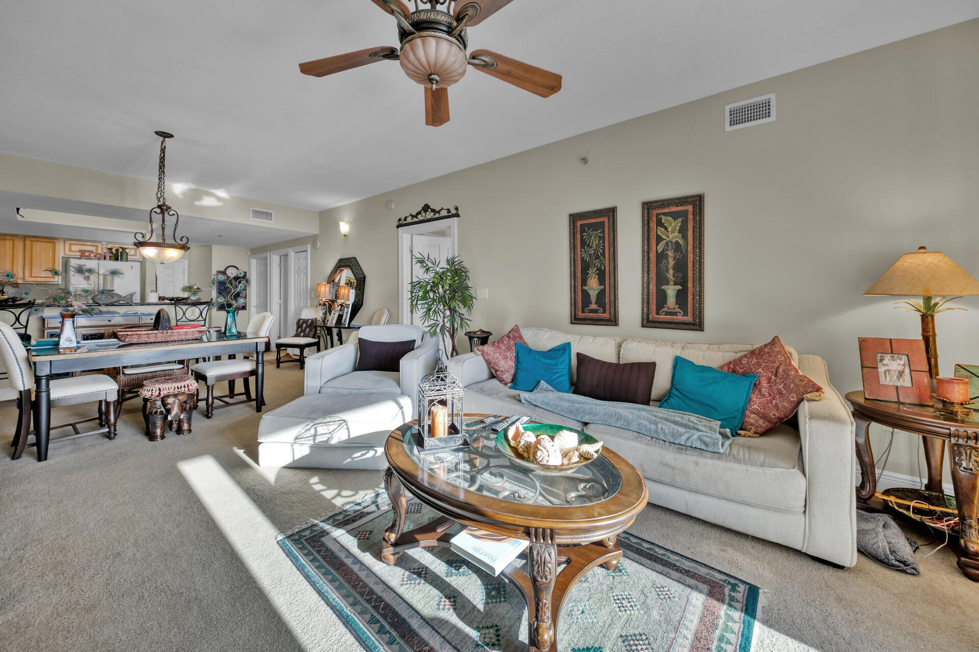 Against a backdrop of gorgeous views from the 7th floor, revel in this spacious 2 bedroom, 2 bath condo located in highly desired Ariel Dunes II. This is the condo you have been waiting for, situated near the best stretch of Destin's white sand beach, this property showcases incredible scenes of the beautiful Gulf of Mexico. Two spacious bedrooms including a GULF FRONT master suite with a spa-like master bath, and a large living area with magnificent windows and a large balcony to take advantage of the unbelievable views, plus you'll love the gourmet kitchen with slab granite counters and sleek all white appliances. Enjoy the resort style amenities including: 24,000 sf of pools (4) with seasonally heated areas, tennis, on-site restaurant ''Cabana Cafe'', 18-hole on-site golf course and pro shop, 8 tennis courts and 2,000 feet of beautiful deeded beach. Seascape now offers a brand new shopping center on the North side entrance featuring some favorite hotspots like Acme Oyster House and Village door!