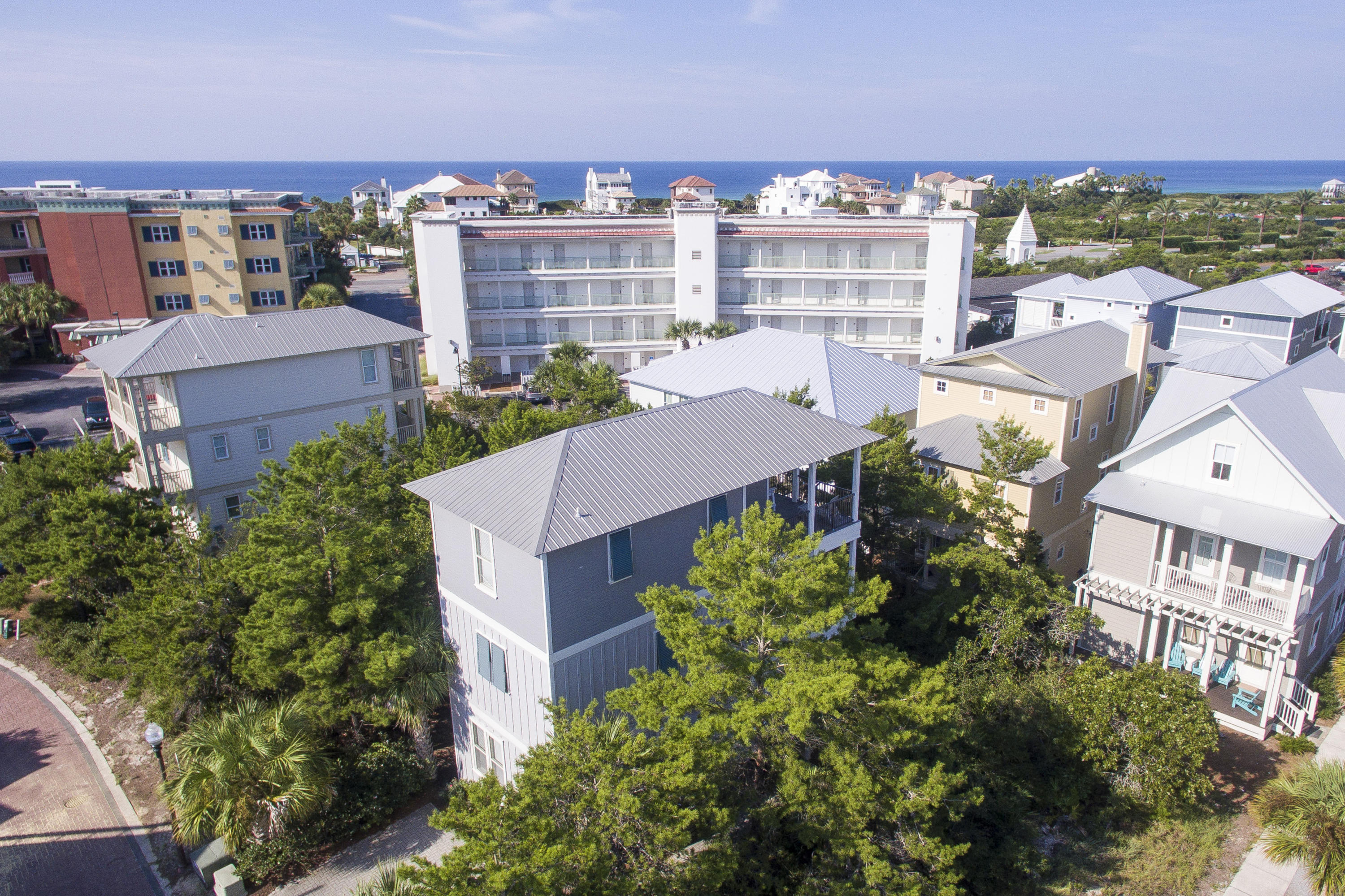 Home is under contract. Seller accepting back up offers. This Seacrest Beach home is situated perfectly just a short walk to the Lagoon Pool, very close to the 30A path, and very close to a tram stop.This three bedroom, three bathroom home is being sold fully furnished and rental ready. Master is on the 1st floor with a great walkout porch. Also on the first floor is an additional bedroom & bathroom. Second floor has a very open floor plan with a great kitchen, dining area with plenty of room for all of your guests and a spacious living area that opens on to the porch. Third floor has another bedroom with bonus sitting area with wet bar and a pull out couch all of which has access to a huge 3rd floor balcony with gulf views.  Seacrest is situated in an ideal spot along the east end of 30A in between Rosemary Beach and Alys Beach. Just a short walk or bike ride to the beach, shopping, restaurants, etc. Give us a call today to view this gem!