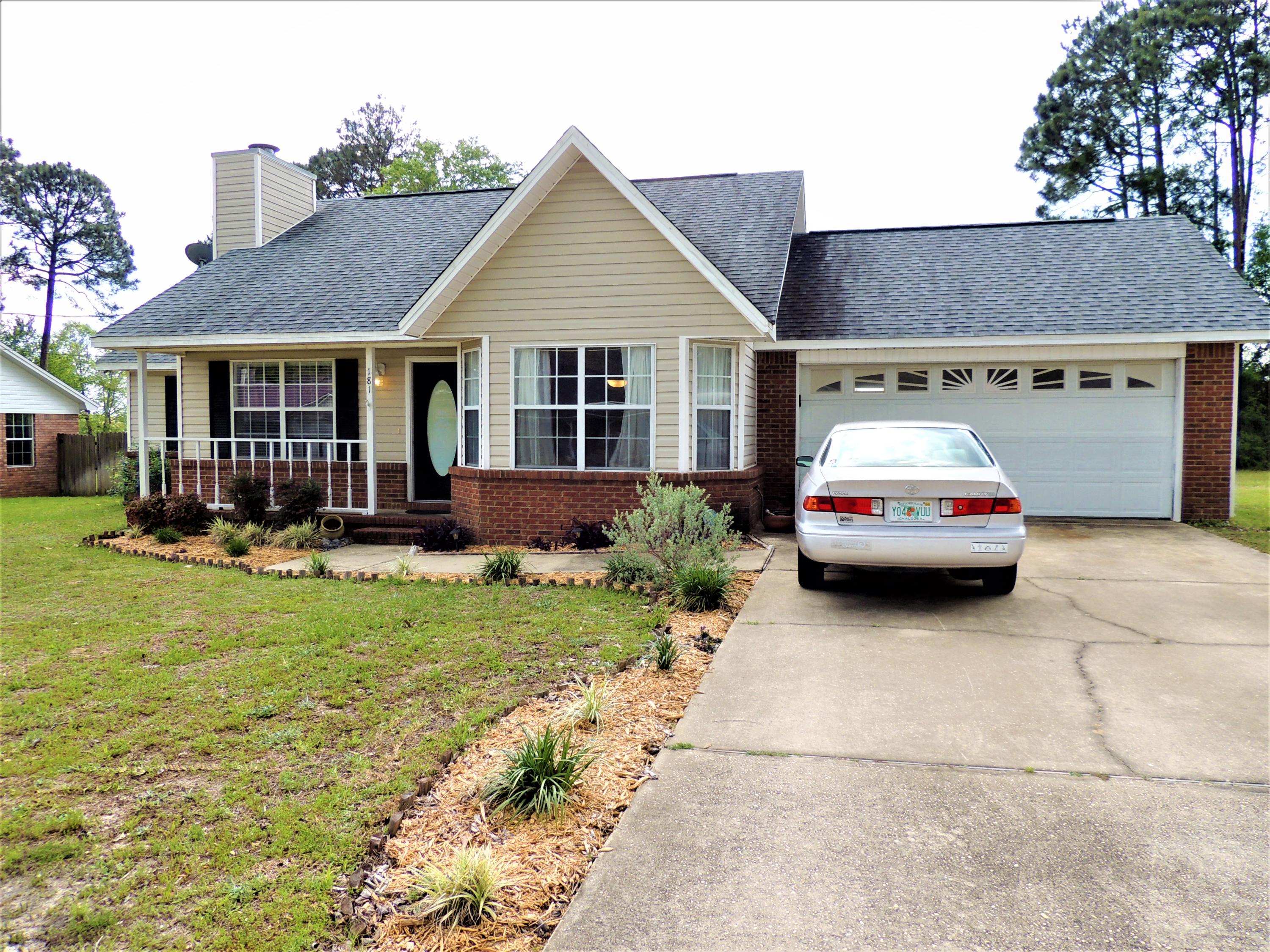 WE ARE OFFICIALLY IN HIGHEST AND BEST!!! CUT OFF FOR SHOWINGS IS 5 PM APRIL 20TH. (THURSDAY) ALL OFFERS MUST BE SUBMITTED BY 6 PM This adorable 3 bedroom 2 bath home welcomes you from the moment you enter the front door. It has a stone wood burning fireplace, custom solid wood cabinets in the kitchen with an beautiful bay window and built in desk area. Updated wood laminate flooring throughout the home. AC unit has been serviced every 2 years and is still under warranty. This home has been well kept and cared for and is awaiting its new home owners to arrive. Home also offers a full size 2 car garage and sits on over a 1/3 acre lot and is located in south Crestview zoned for the most desirable Antioch elementary school.