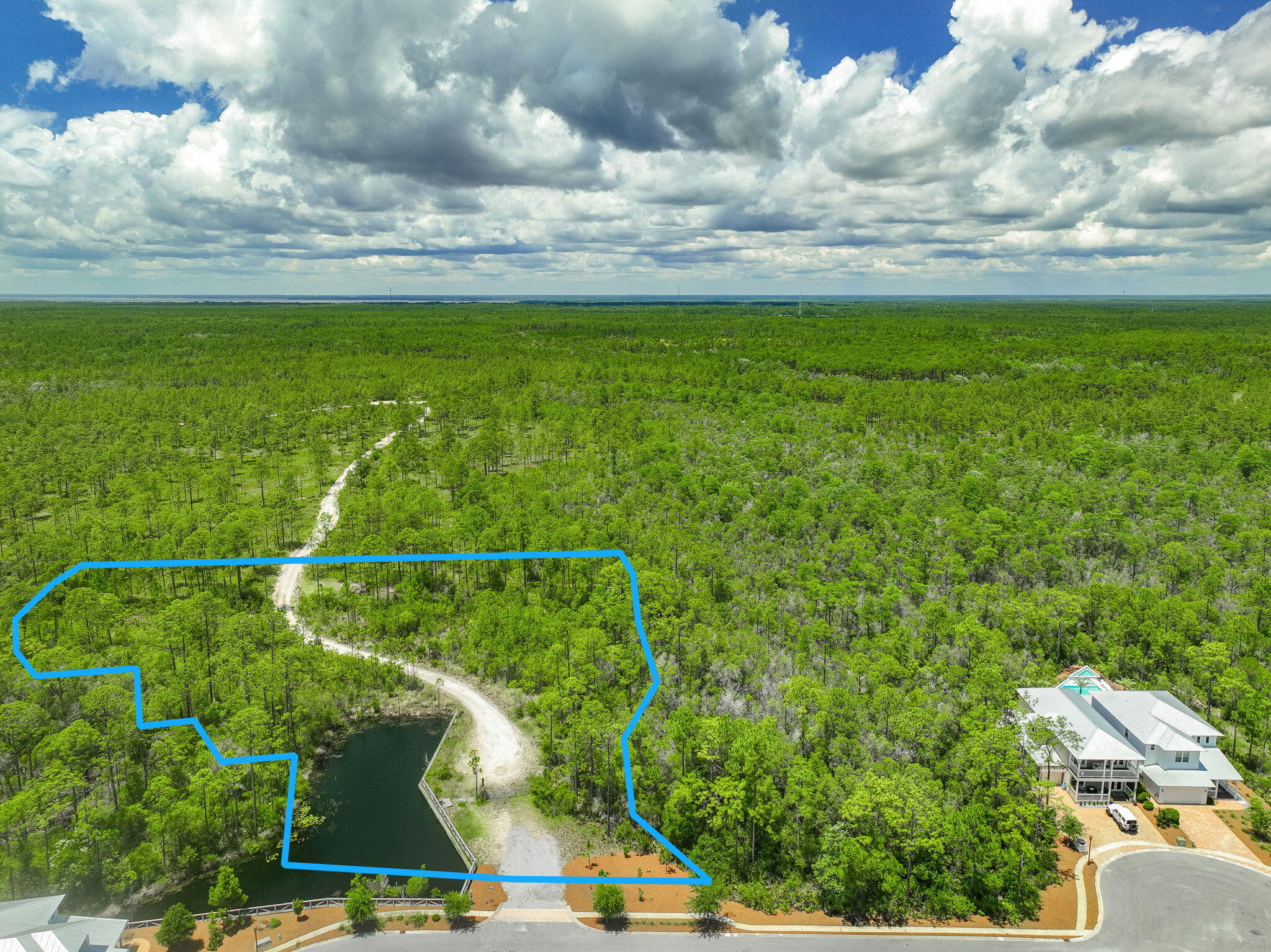 Rare opportunity to purchase a tract of land within the Naturewalk at Seagrove community .
Tract will have six lots with approved Development Order in hand .
CD bonds we been paid in full  by time of purchase and the option to joined Naturewalk at Seagrove community will be an option